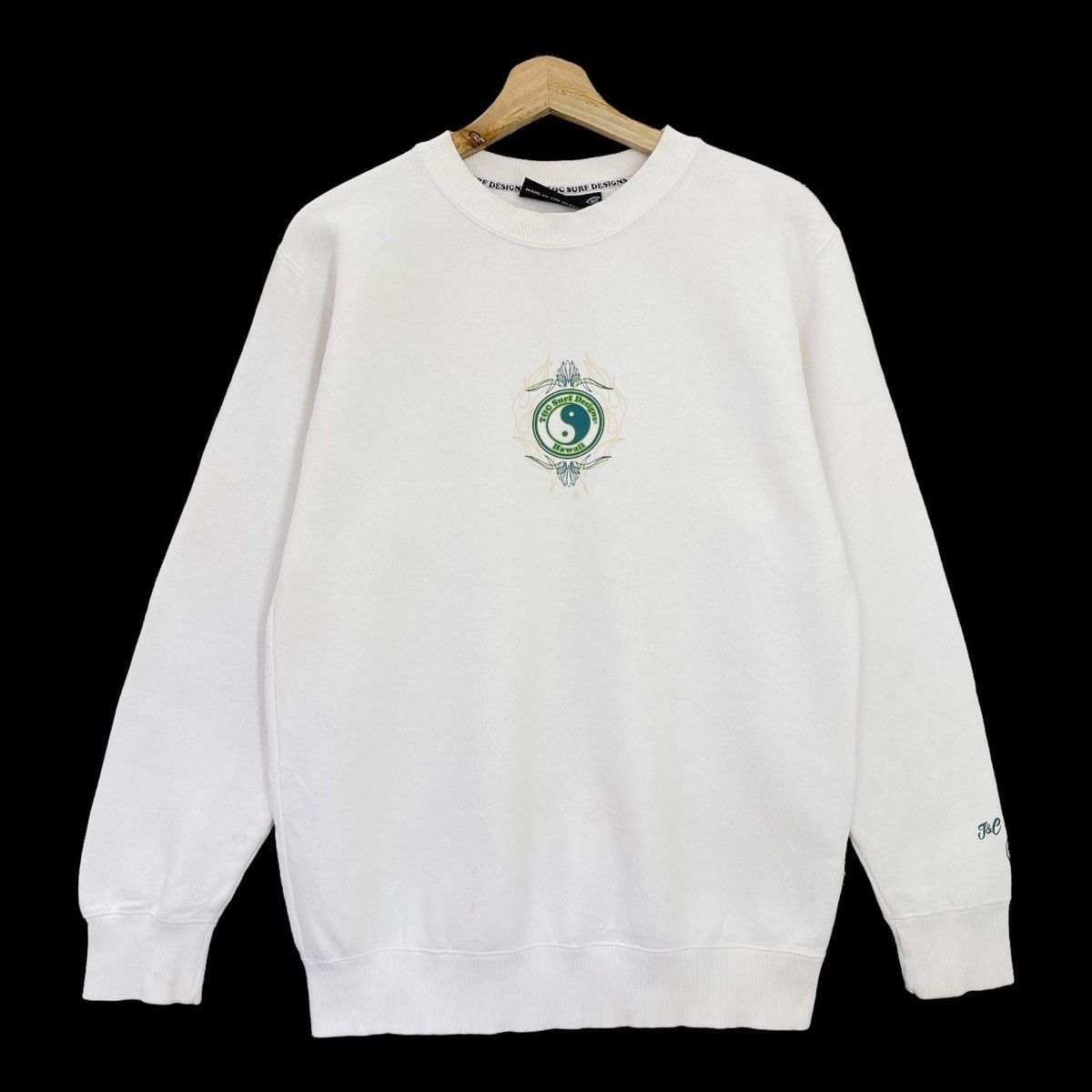 Vintage Vintage TnC Hawaii Pearl City Surf Big Logo Crewneck Size US M / EU 48-50 / 2 - 8 Thumbnail