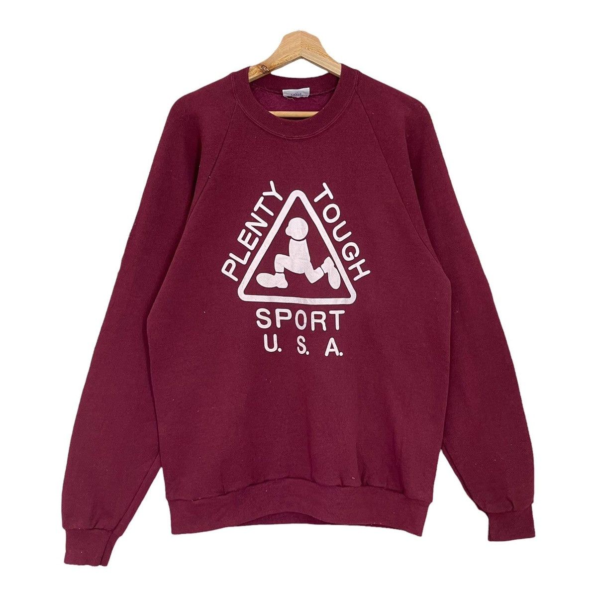 Keith Haring Vintage 90s Plenty Tough Sports Crewneck Sweatshirt Size M Size US M / EU 48-50 / 2 - 1 Thumbnail