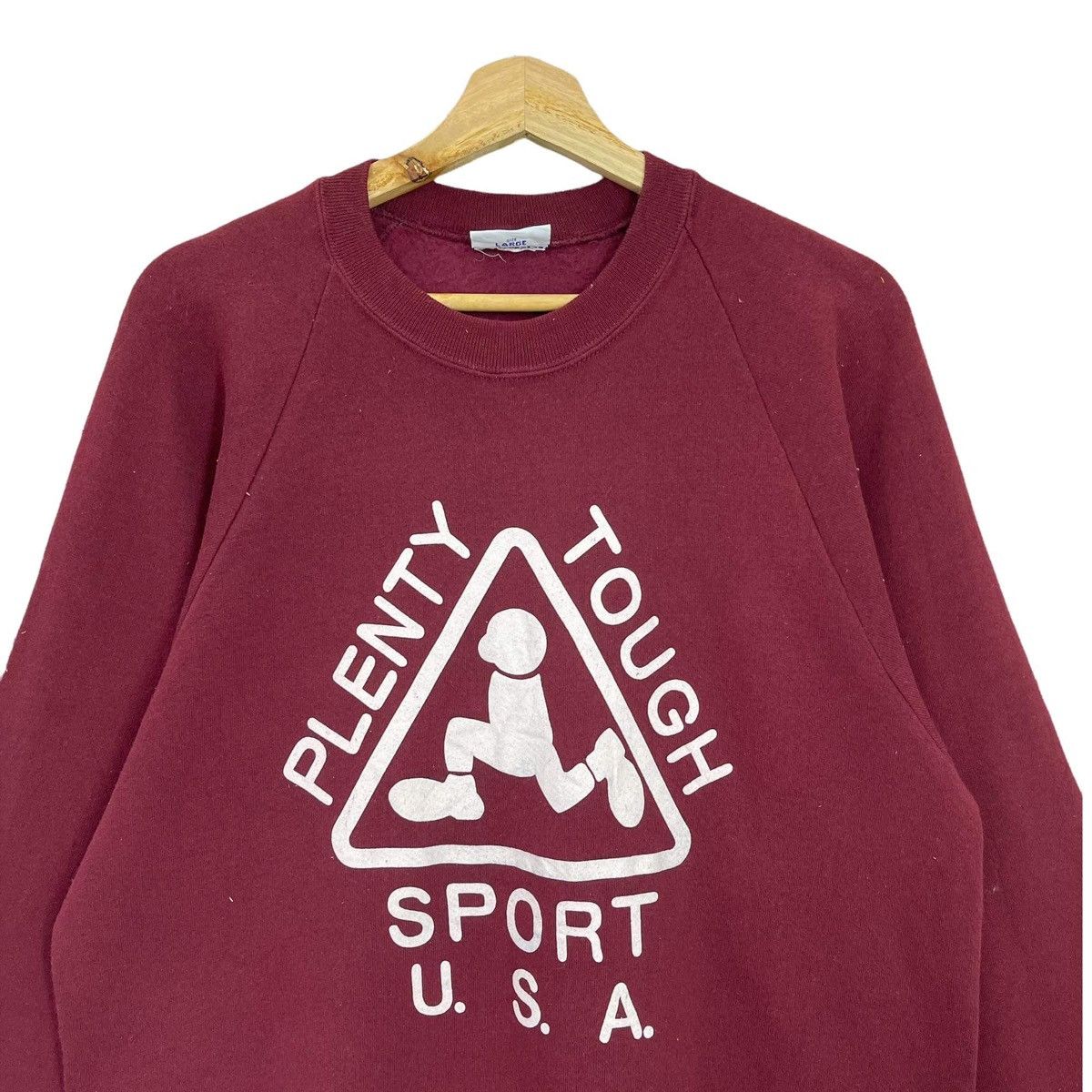 Keith Haring Vintage 90s Plenty Tough Sports Crewneck Sweatshirt Size M Size US M / EU 48-50 / 2 - 4 Thumbnail
