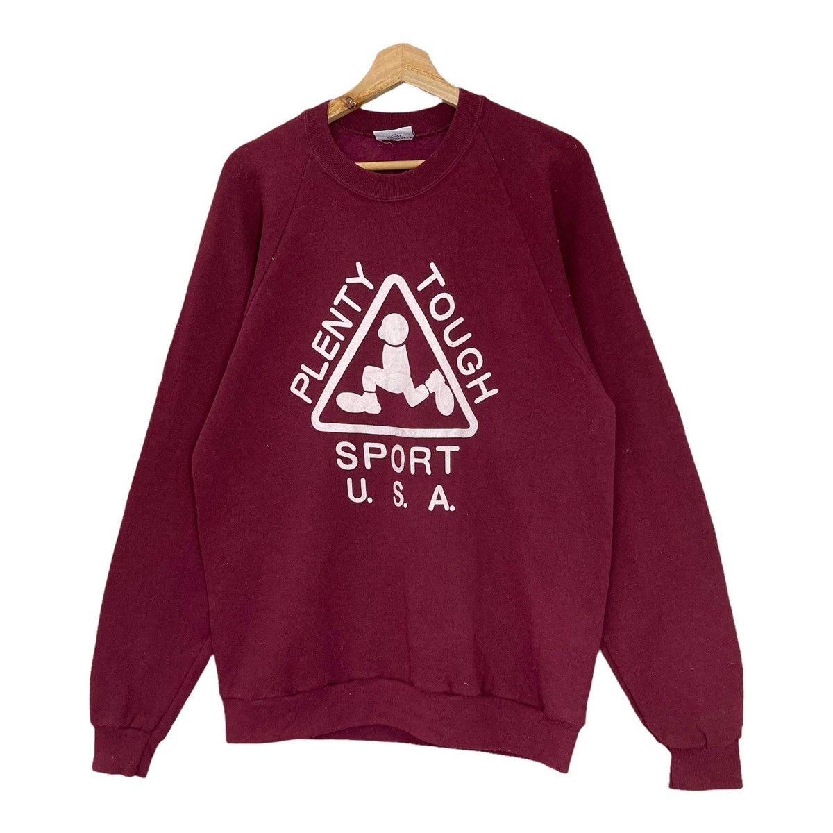 Keith Haring Vintage 90s Plenty Tough Sports Crewneck Sweatshirt Size M Size US M / EU 48-50 / 2 - 3 Thumbnail