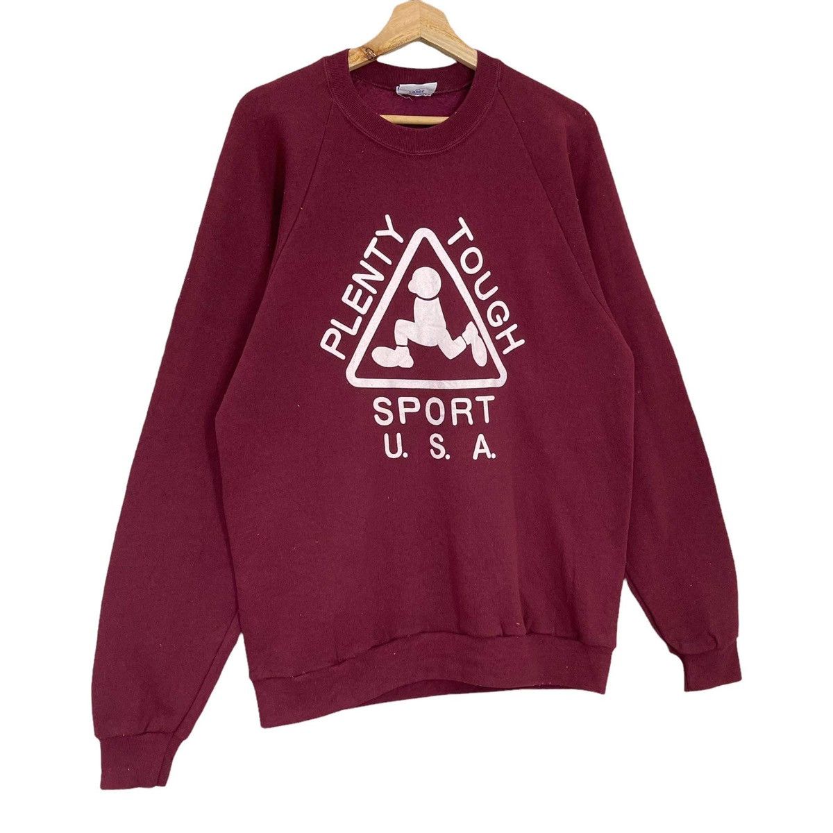Keith Haring Vintage 90s Plenty Tough Sports Crewneck Sweatshirt Size M Size US M / EU 48-50 / 2 - 2 Thumbnail