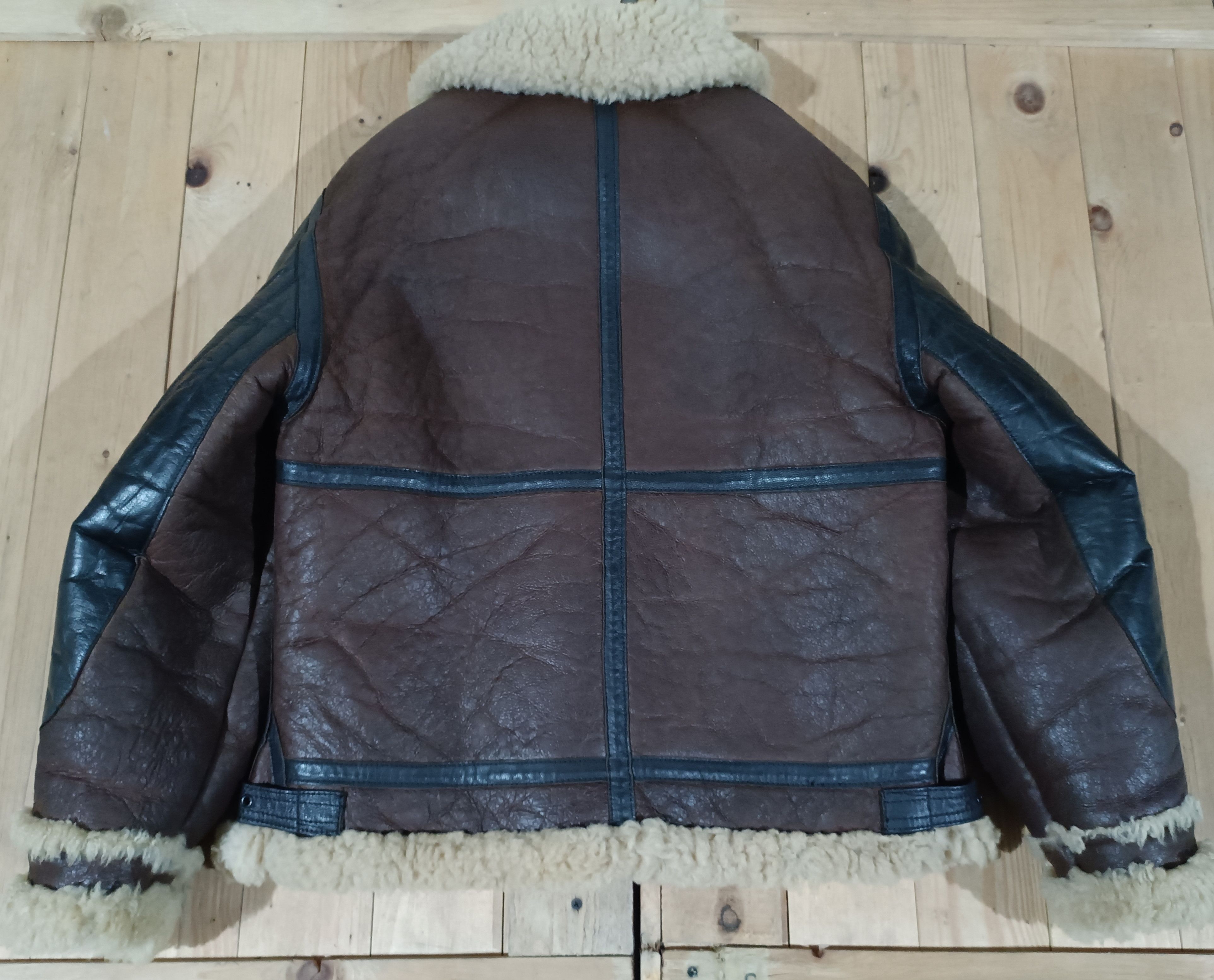 Golden Bear GOLDEN BEAR LEATHER DUOTONE TYPE B3 SHEEPSKIN FLIGHT JACKET Size US M / EU 48-50 / 2 - 9 Thumbnail
