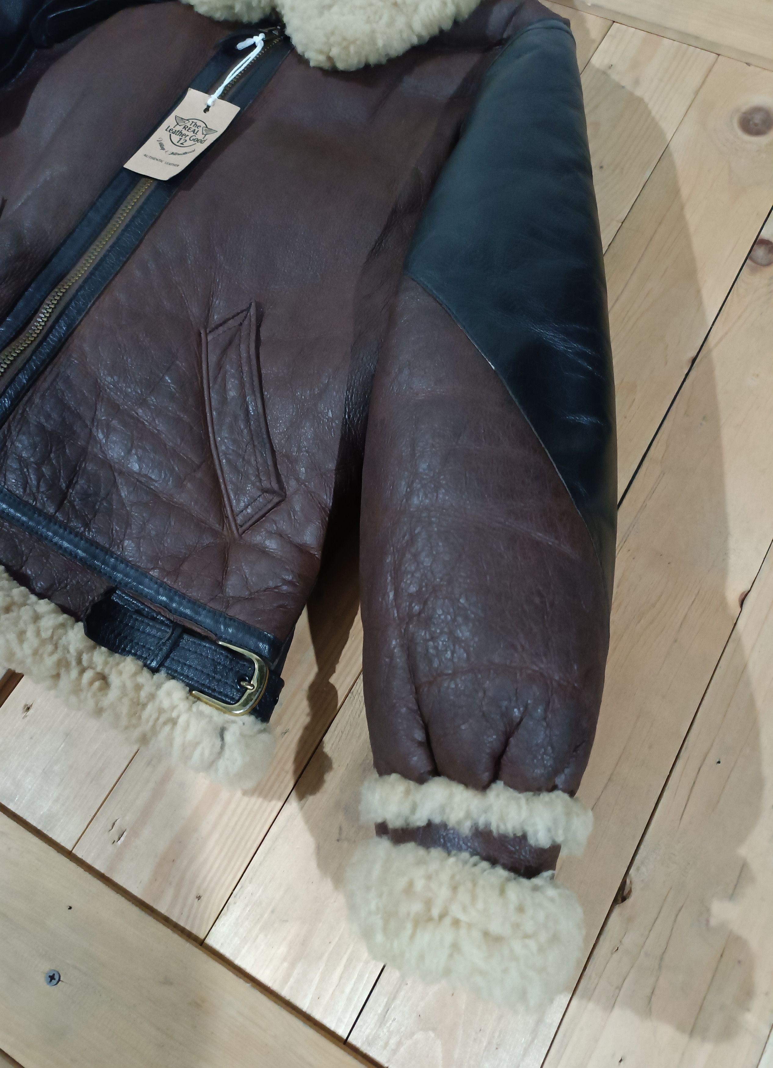 Golden Bear GOLDEN BEAR LEATHER DUOTONE TYPE B3 SHEEPSKIN FLIGHT JACKET Size US M / EU 48-50 / 2 - 7 Thumbnail