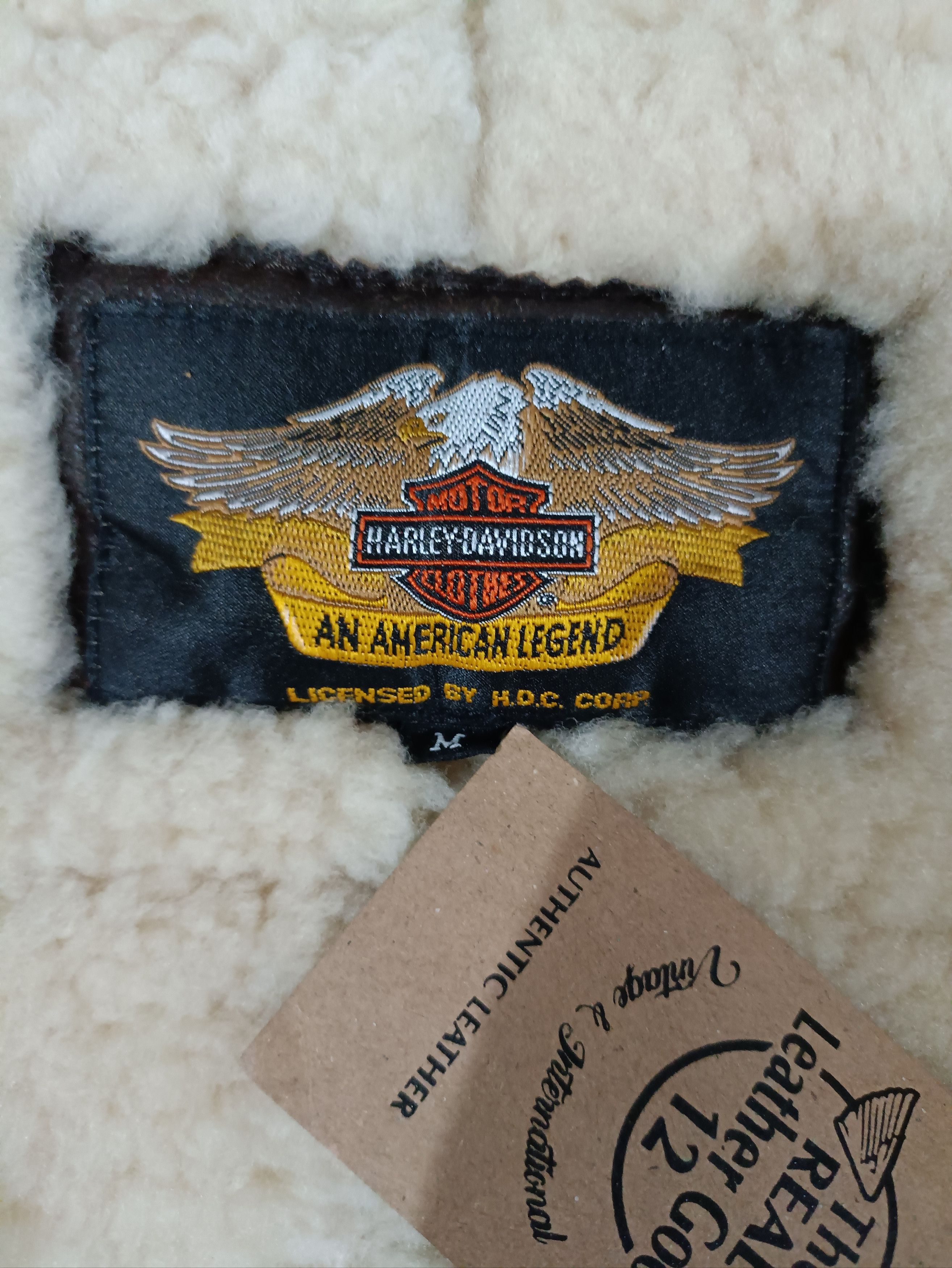 Harley Davidson HARLEY DAVIDSON TYPE B3 FLIGHT SHEEPSKIN FLIGHT JACKET Size US M / EU 48-50 / 2 - 3 Thumbnail