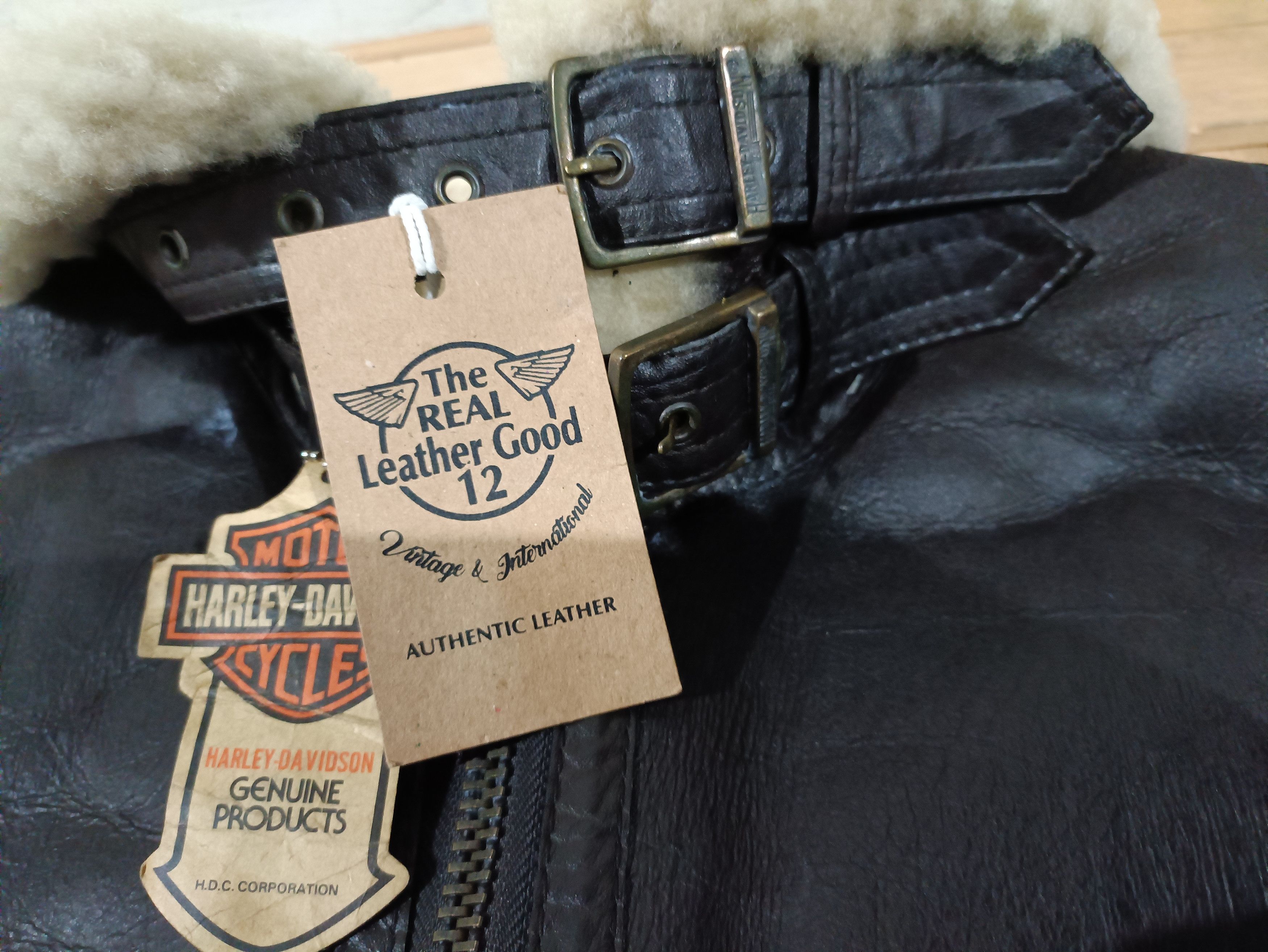 Harley Davidson HARLEY DAVIDSON TYPE B3 FLIGHT SHEEPSKIN FLIGHT JACKET Size US M / EU 48-50 / 2 - 4 Thumbnail
