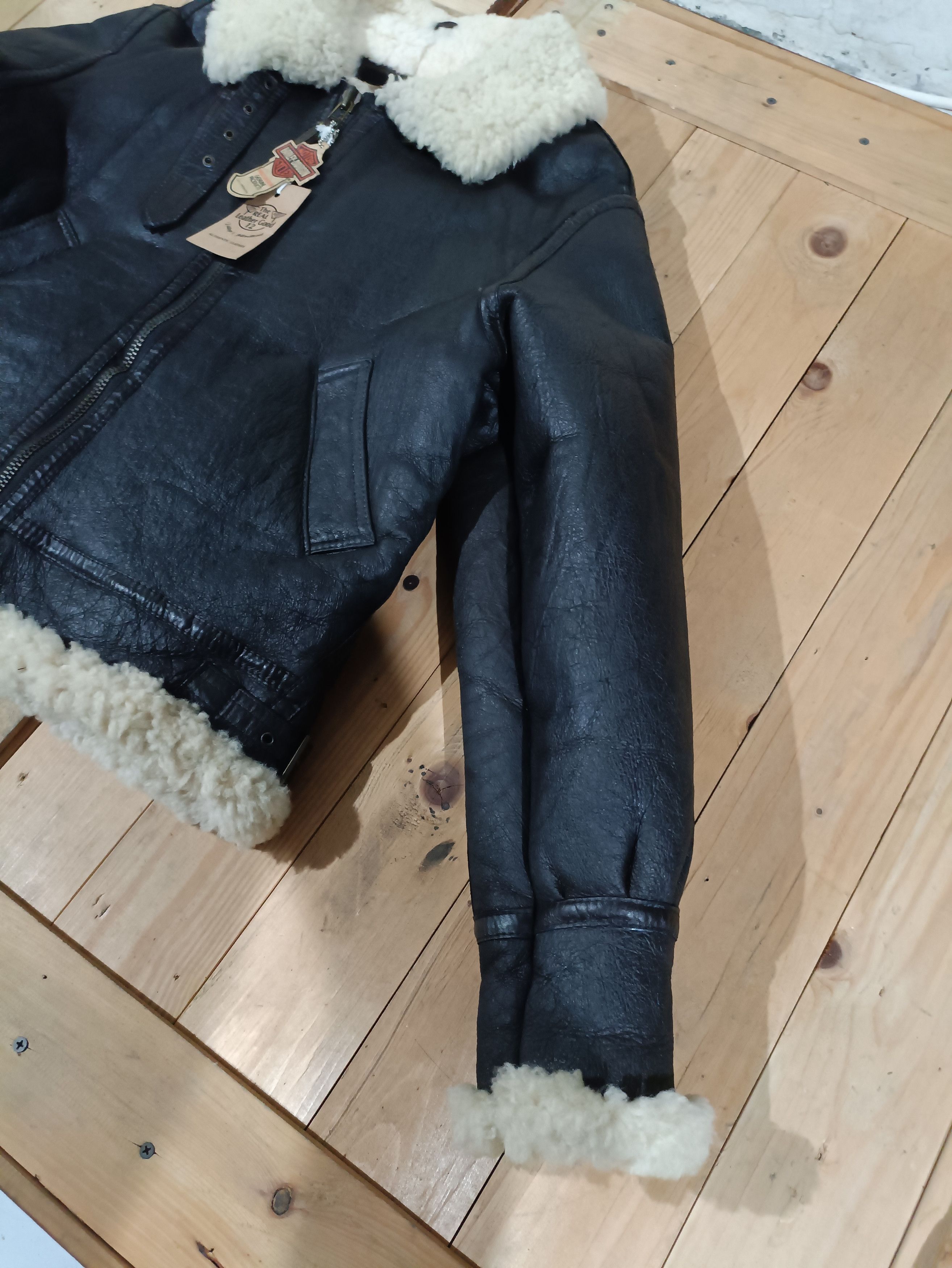 Harley Davidson HARLEY DAVIDSON TYPE B3 FLIGHT SHEEPSKIN FLIGHT JACKET Size US M / EU 48-50 / 2 - 8 Thumbnail