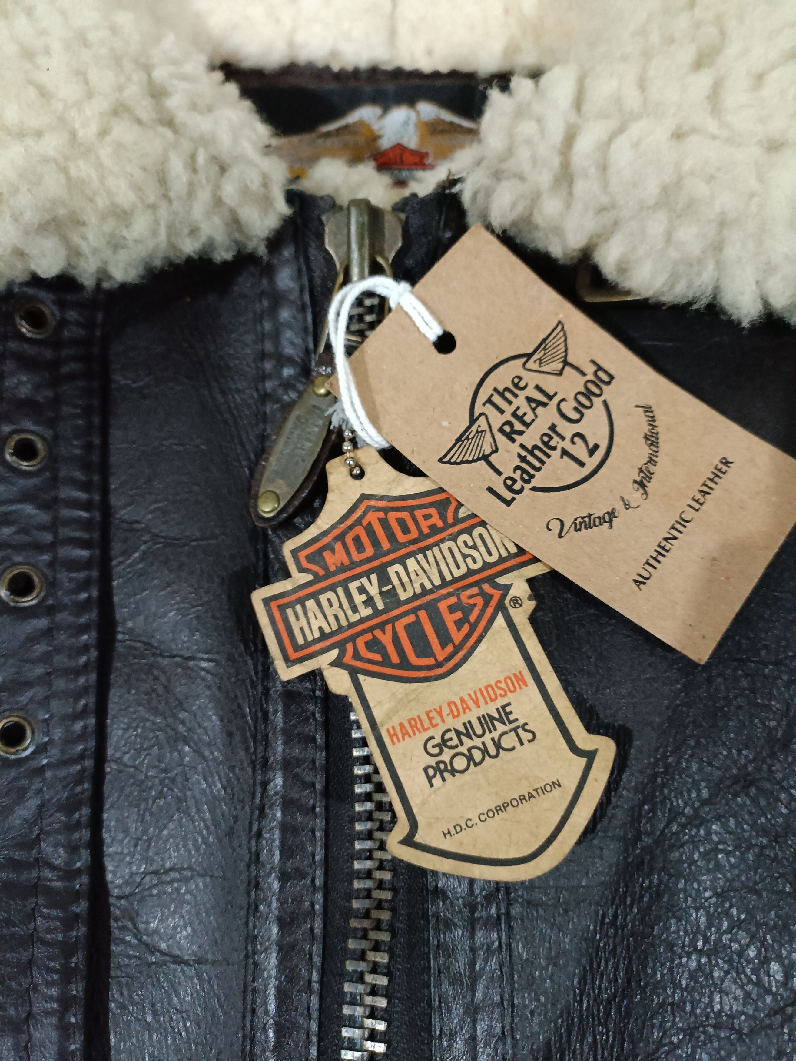 Harley Davidson HARLEY DAVIDSON TYPE B3 FLIGHT SHEEPSKIN FLIGHT JACKET Size US M / EU 48-50 / 2 - 6 Thumbnail