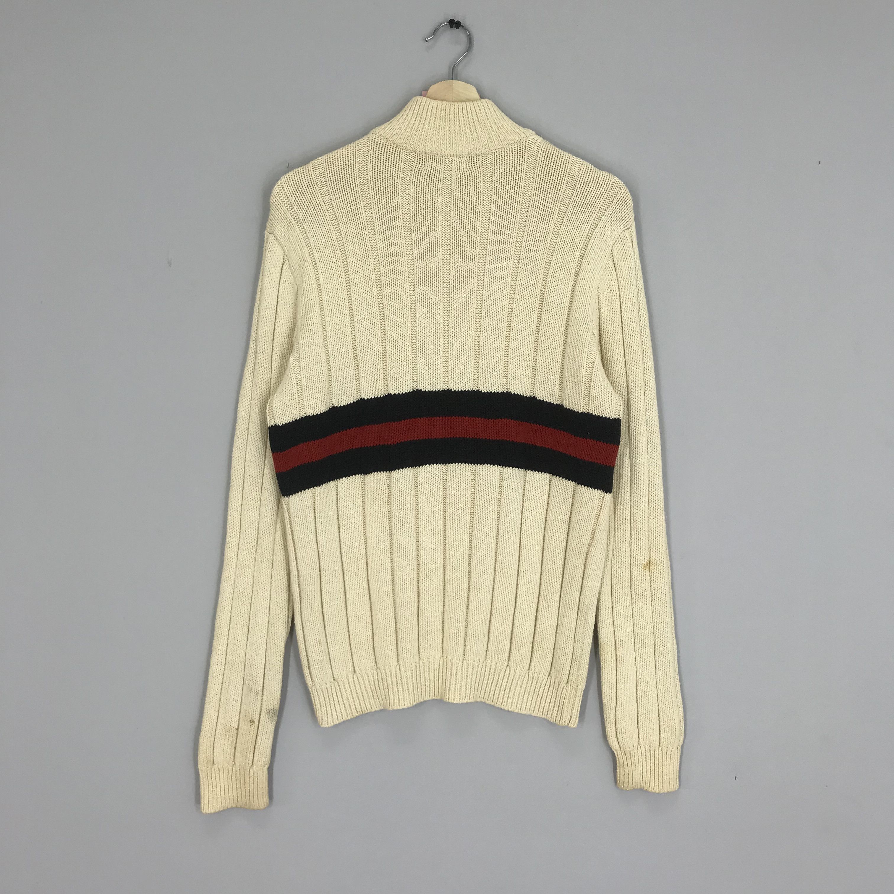 Polo Ralph Lauren Polo Jeans Company Ralph Lauren Half Zipper Stripes Size US S / EU 44-46 / 1 - 2 Thumbnail