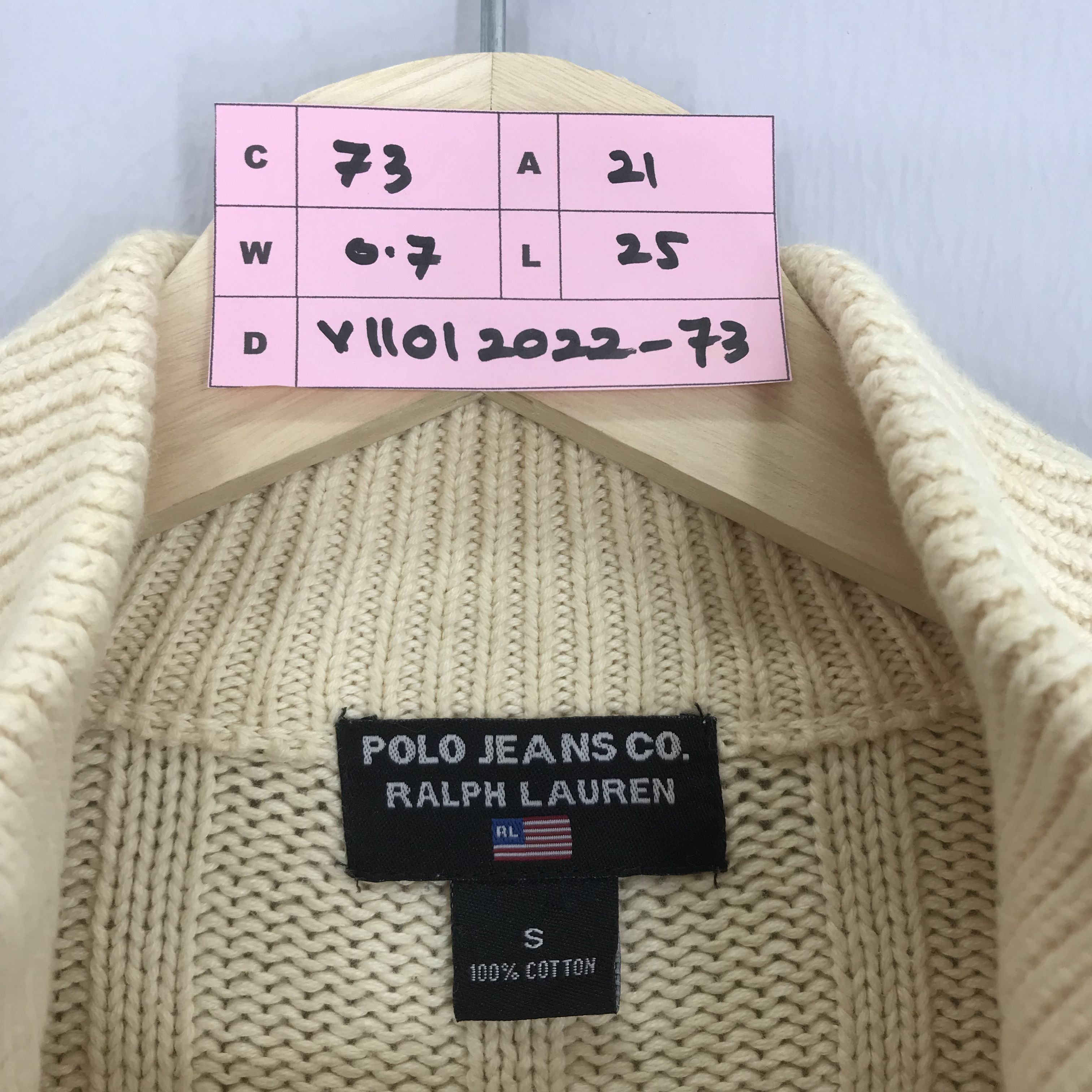 Polo Ralph Lauren Polo Jeans Company Ralph Lauren Half Zipper Stripes Size US S / EU 44-46 / 1 - 7 Thumbnail