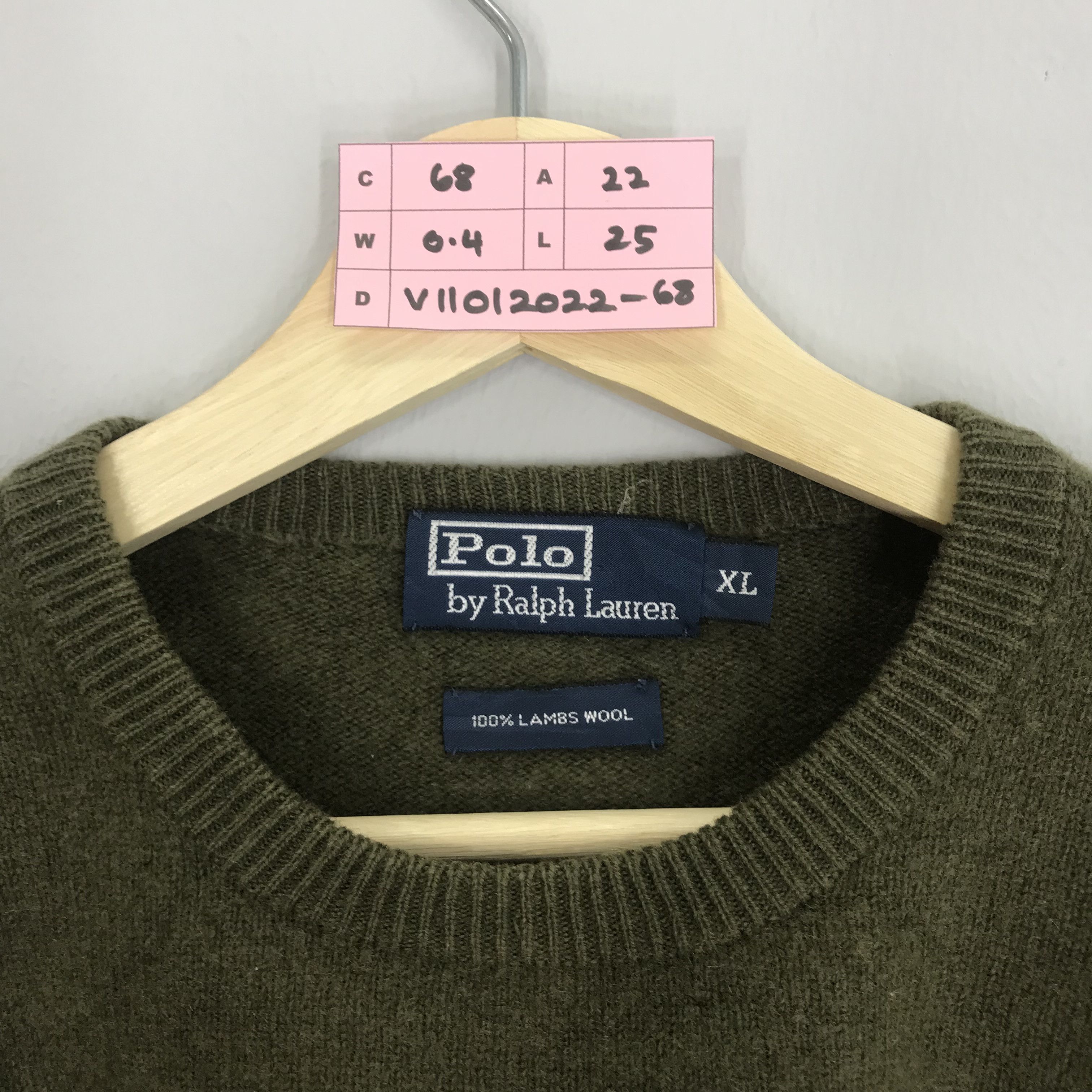 Polo Ralph Lauren Polo By Ralph Lauren Small Pony Lambs Wool jumper Size US M / EU 48-50 / 2 - 6 Thumbnail