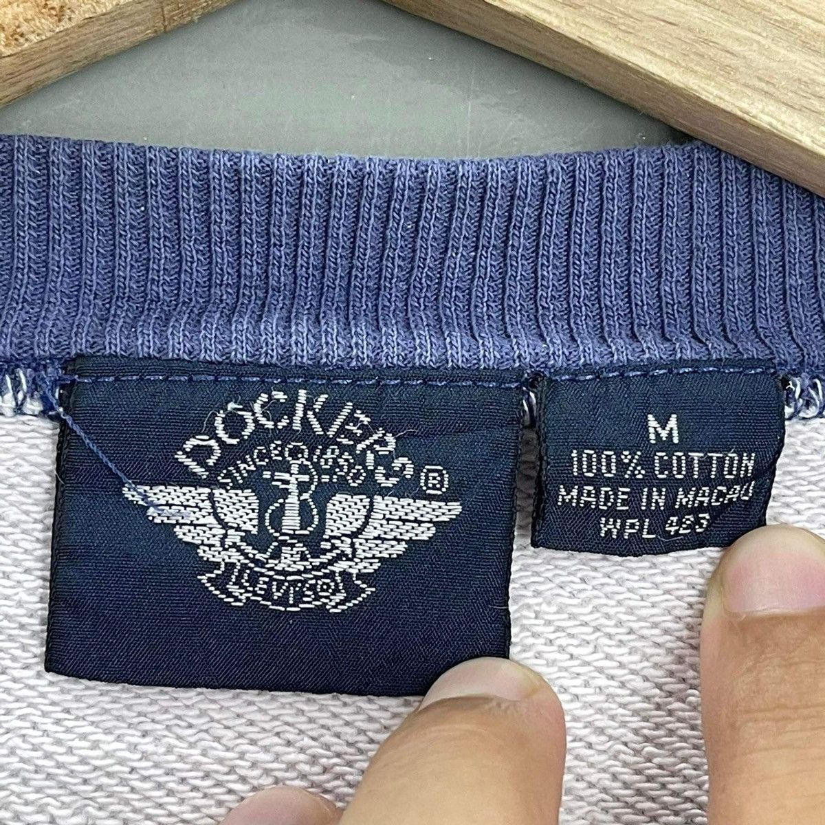 Dockers Vintage 90s Dockers Small Logo Crewneck Sweatshirt Size M Size US M / EU 48-50 / 2 - 11 Thumbnail