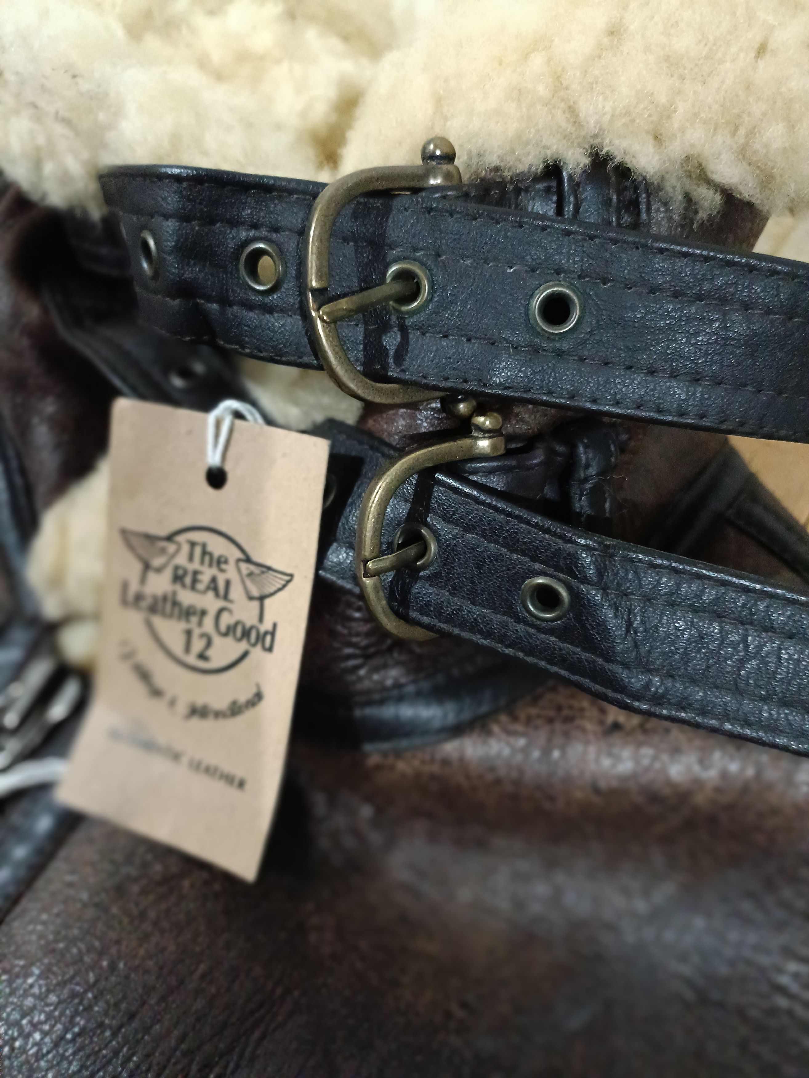 Genuine Leather MILANO CONNECTION LEATHER TYPE B3 SHEEPSKIN FLIGHT JACKET Size US L / EU 52-54 / 3 - 4 Thumbnail