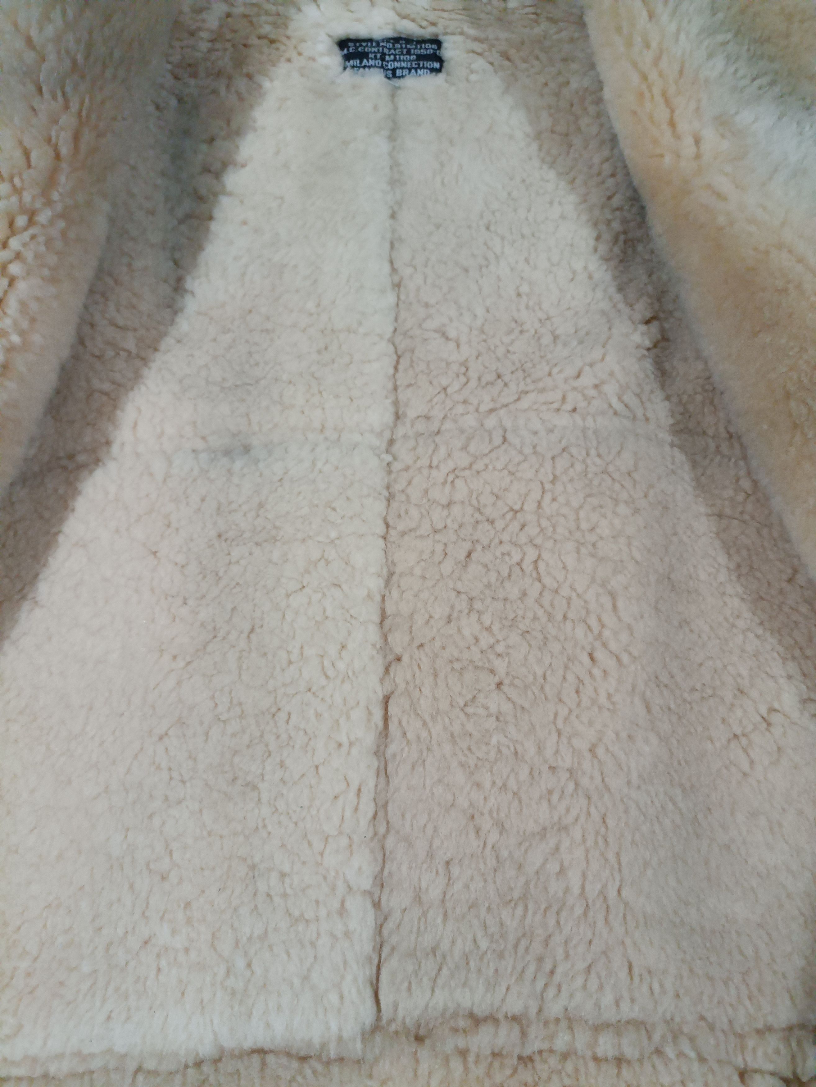 Genuine Leather MILANO CONNECTION LEATHER TYPE B3 SHEEPSKIN FLIGHT JACKET Size US L / EU 52-54 / 3 - 5 Thumbnail