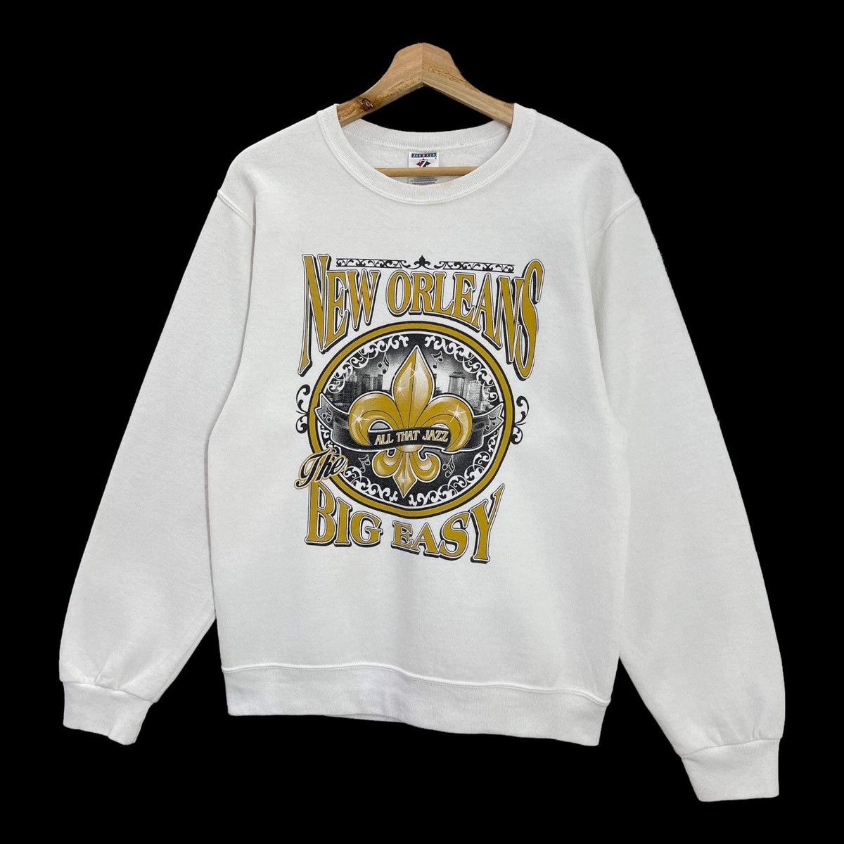 Vintage Vintage 90s New Orleans Big Easy Crewneck Sweatshirt Size S Size US M / EU 48-50 / 2 - 4 Thumbnail