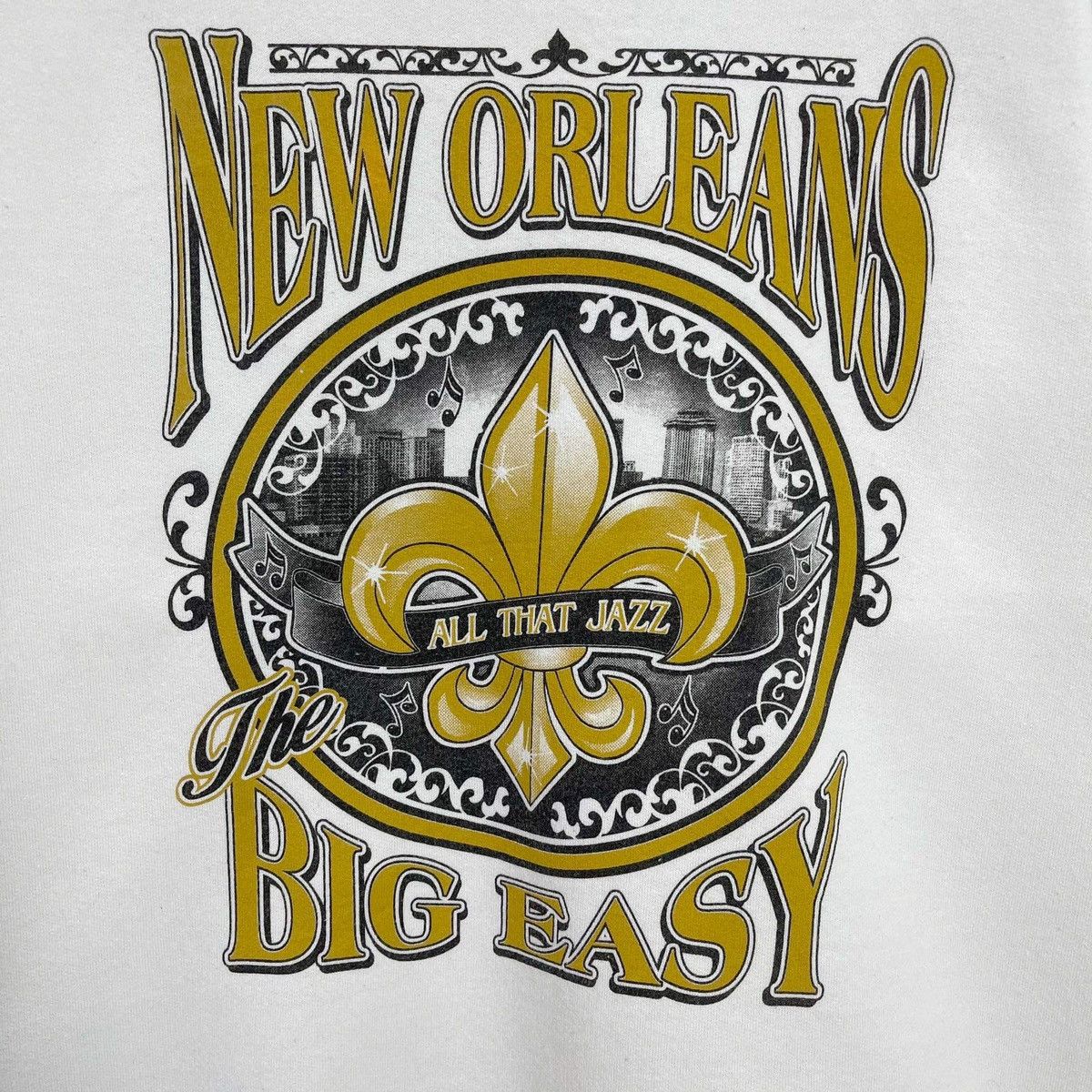 Vintage Vintage 90s New Orleans Big Easy Crewneck Sweatshirt Size S Size US M / EU 48-50 / 2 - 6 Thumbnail