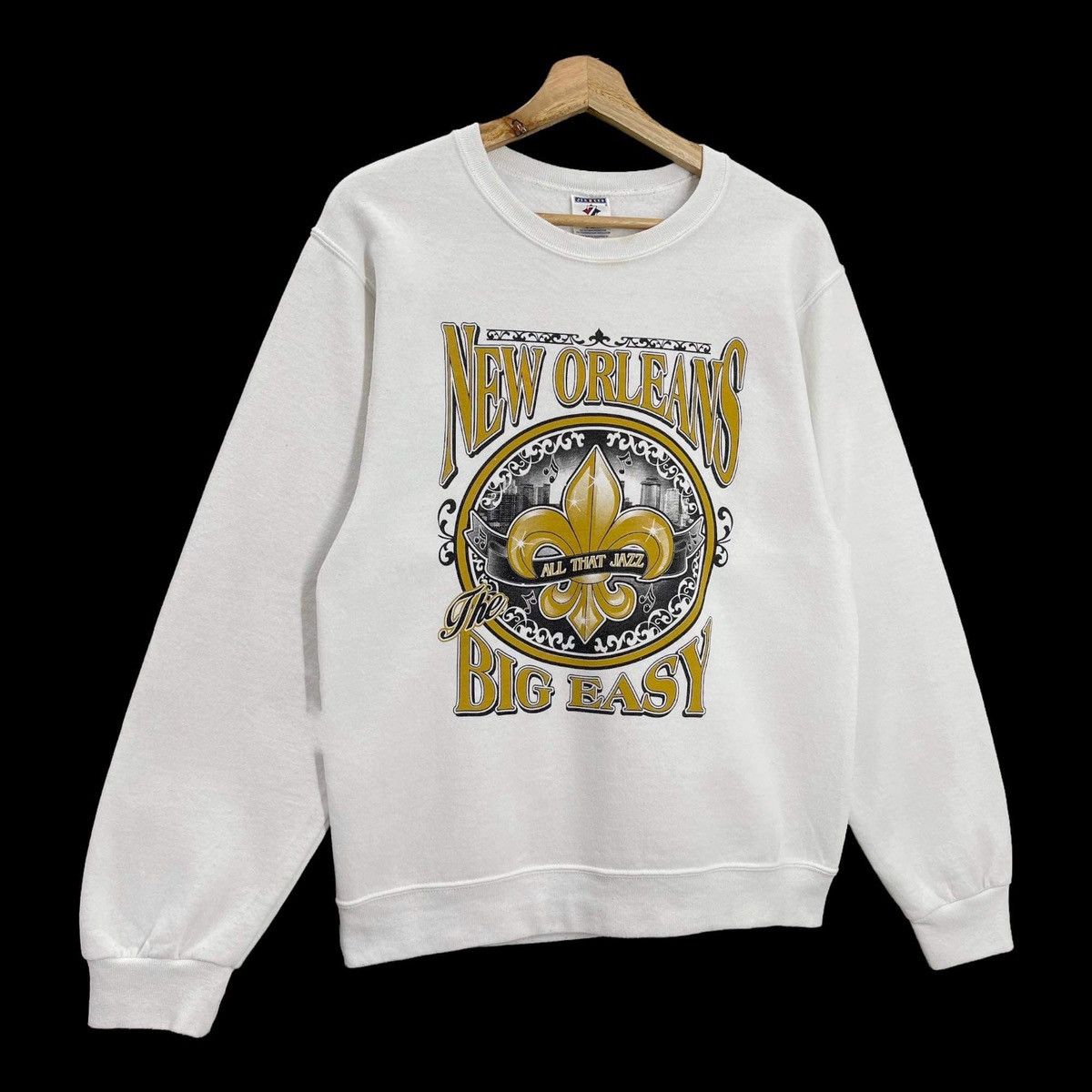 Vintage Vintage 90s New Orleans Big Easy Crewneck Sweatshirt Size S Size US M / EU 48-50 / 2 - 3 Thumbnail