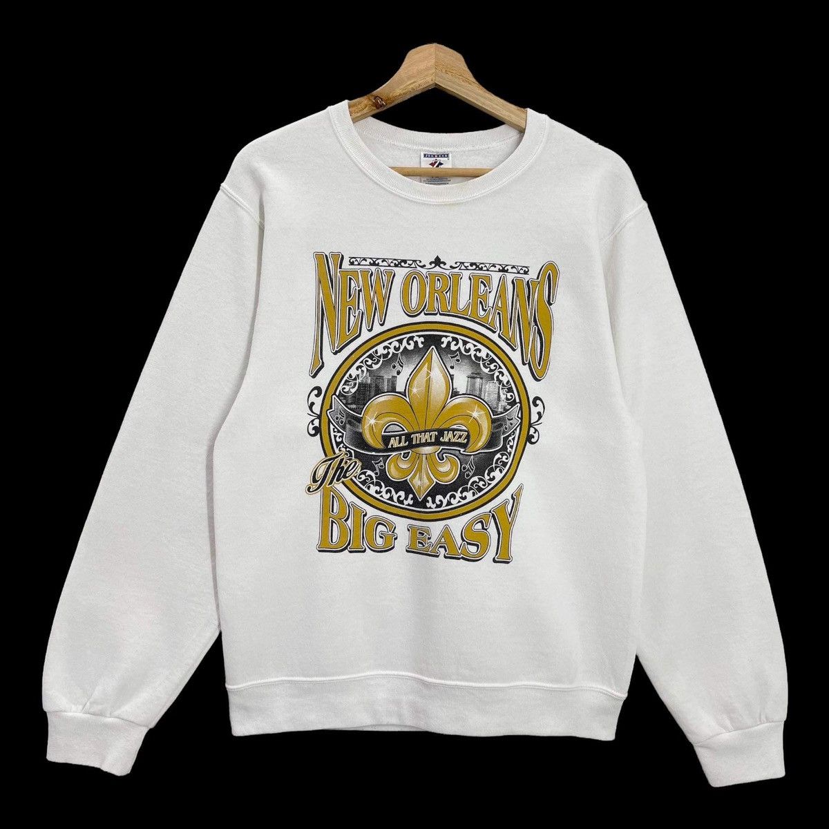 Vintage Vintage 90s New Orleans Big Easy Crewneck Sweatshirt Size S Size US M / EU 48-50 / 2 - 1 Thumbnail