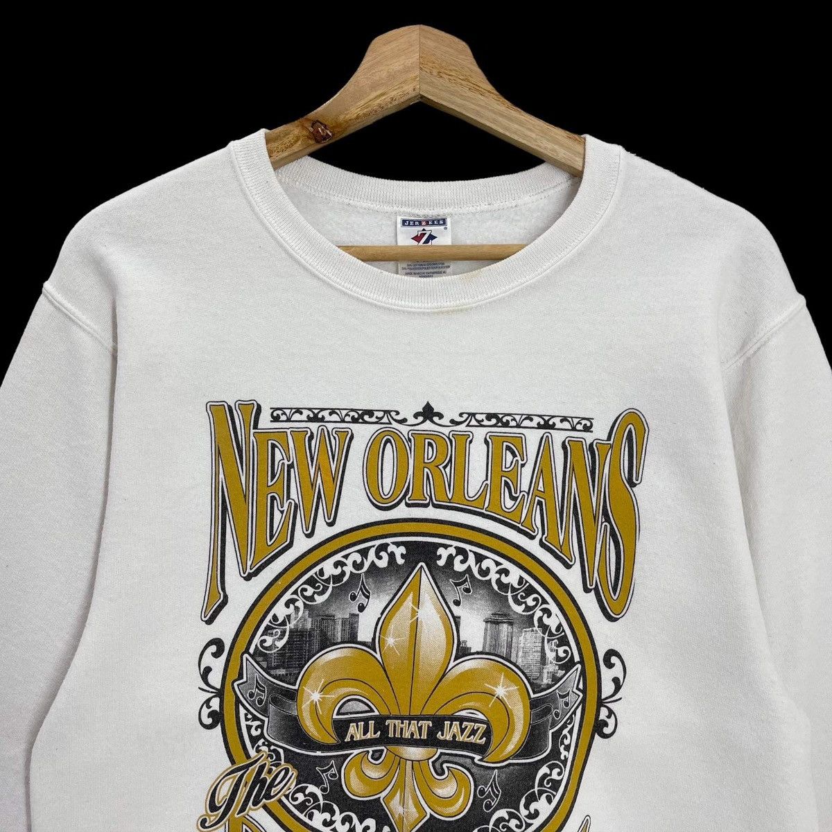 Vintage Vintage 90s New Orleans Big Easy Crewneck Sweatshirt Size S Size US M / EU 48-50 / 2 - 5 Thumbnail