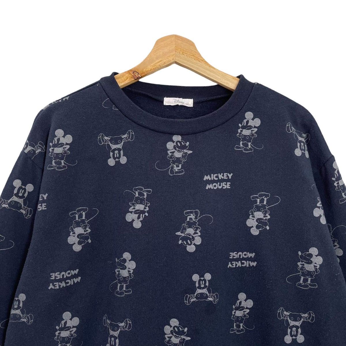 Mickey Mouse Mickey Mouse Full Print Pullover Crewneck Sweatshirt Size M Size US M / EU 48-50 / 2 - 4 Thumbnail