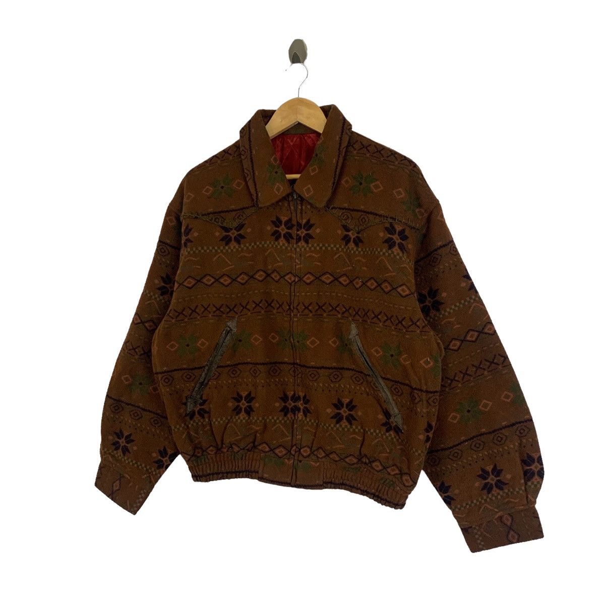 KEARNEY HOUSE Casual Fashion Design Wool Bomber Jacket