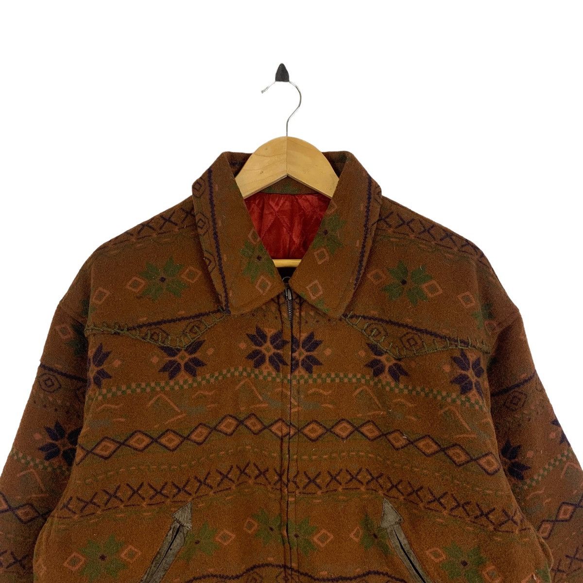 KEARNEY HOUSE Casual Fashion Design Wool Bomber Jacket