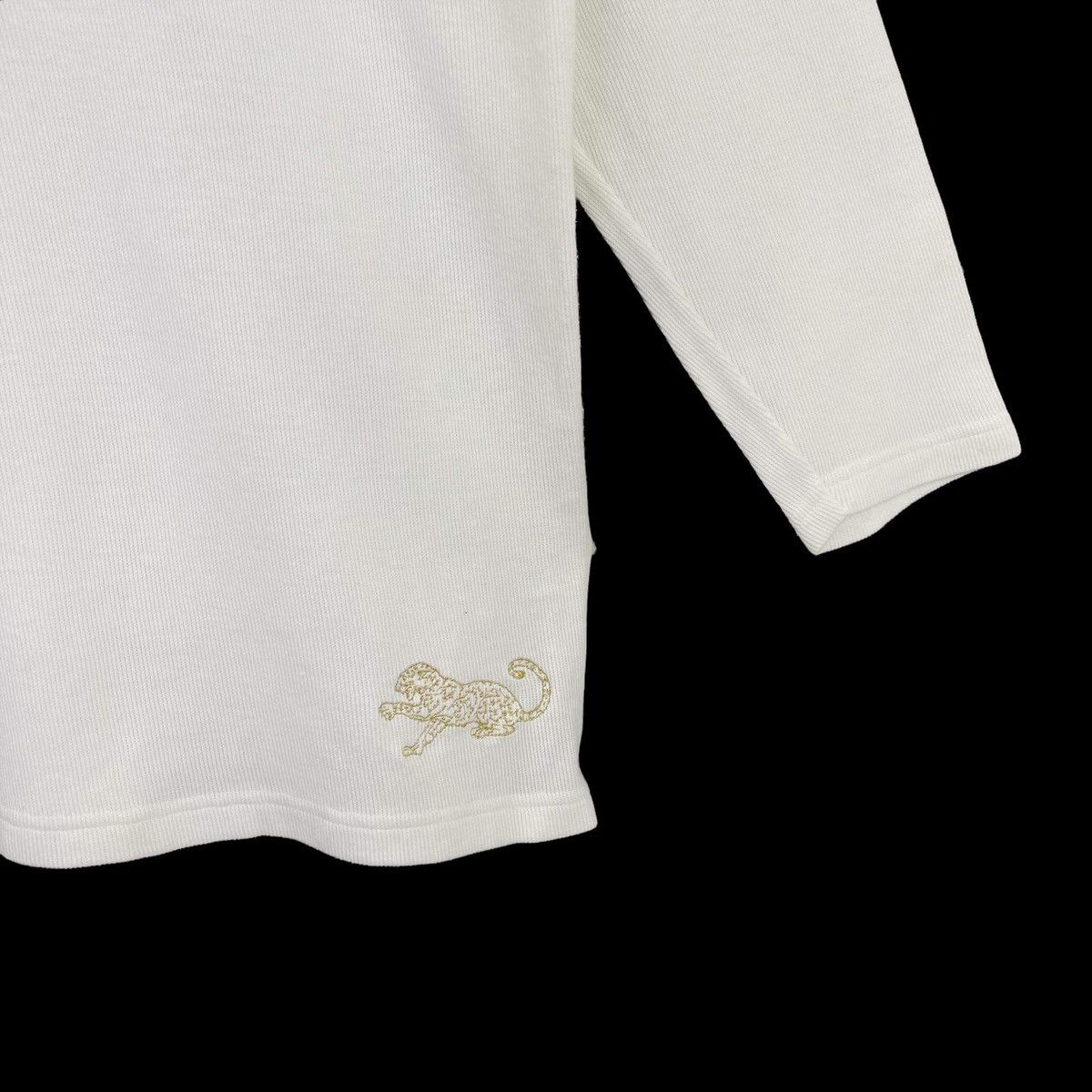 Vintage Basic By Krizia Big Logo Longsleeve Tshirt Size M Size US M / EU 48-50 / 2 - 6 Thumbnail