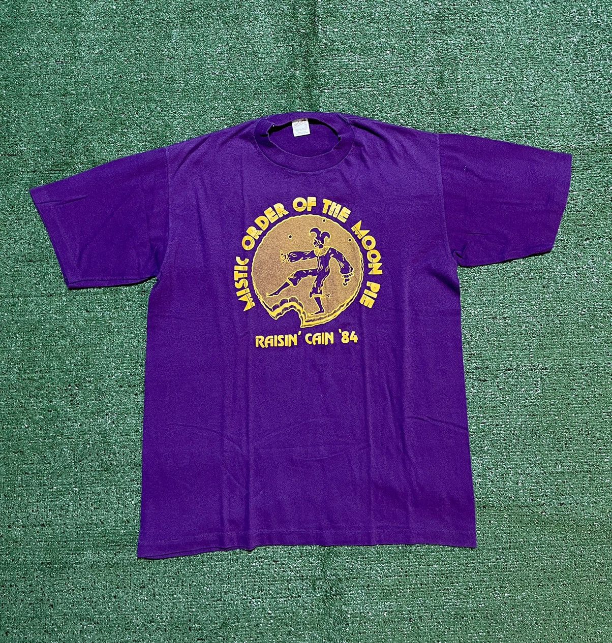 Vintage Vintage 1984 “Mistic Order Of The Moon Pie”Shirt Made In USA Size US XL / EU 56 / 4 - 1 Thumbnail