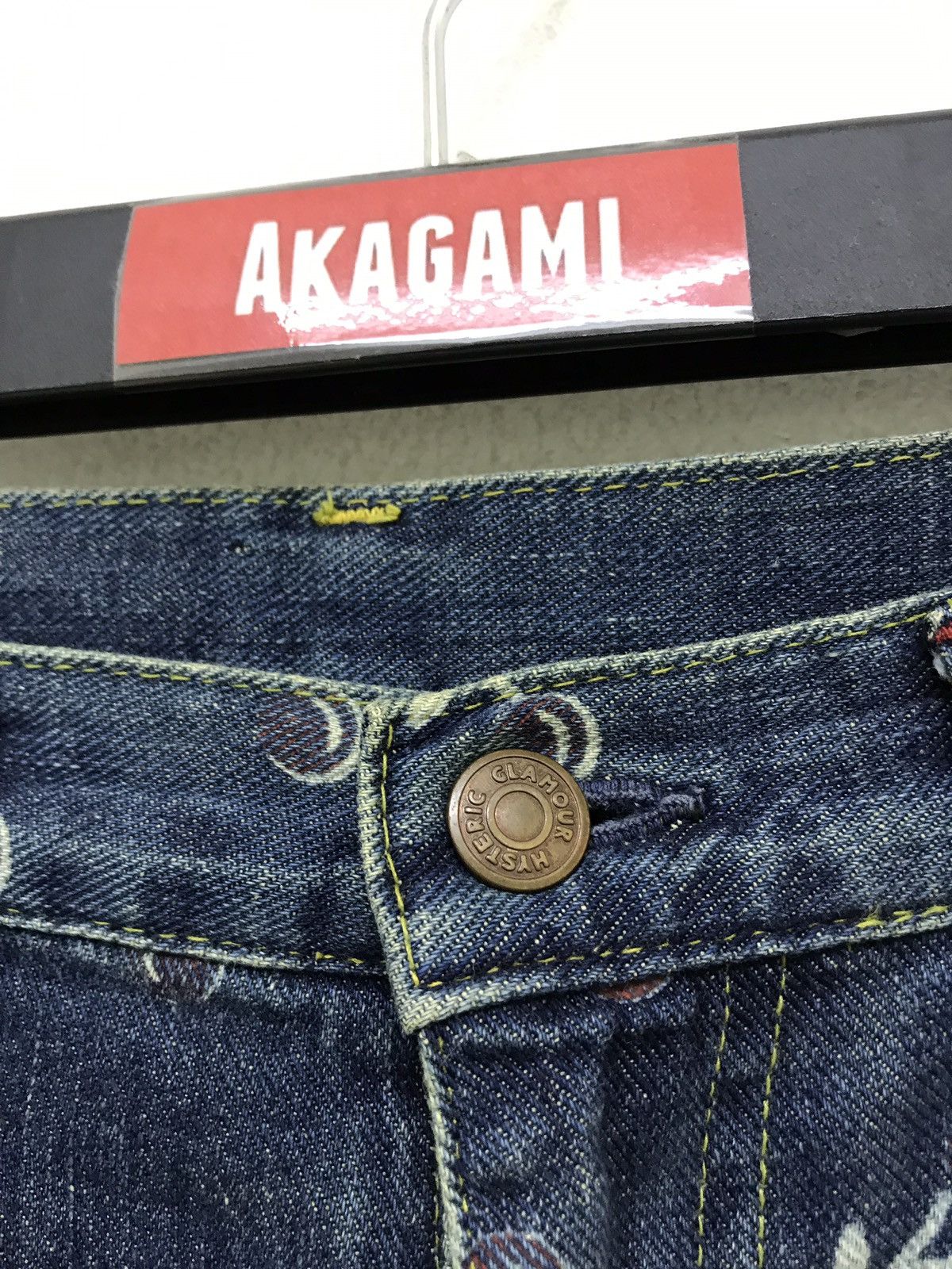 Hysteric Glamour Vtg Hysteric Glamour Denim Cropped Pant Fullprinted Berries Size US 29 - 3 Thumbnail