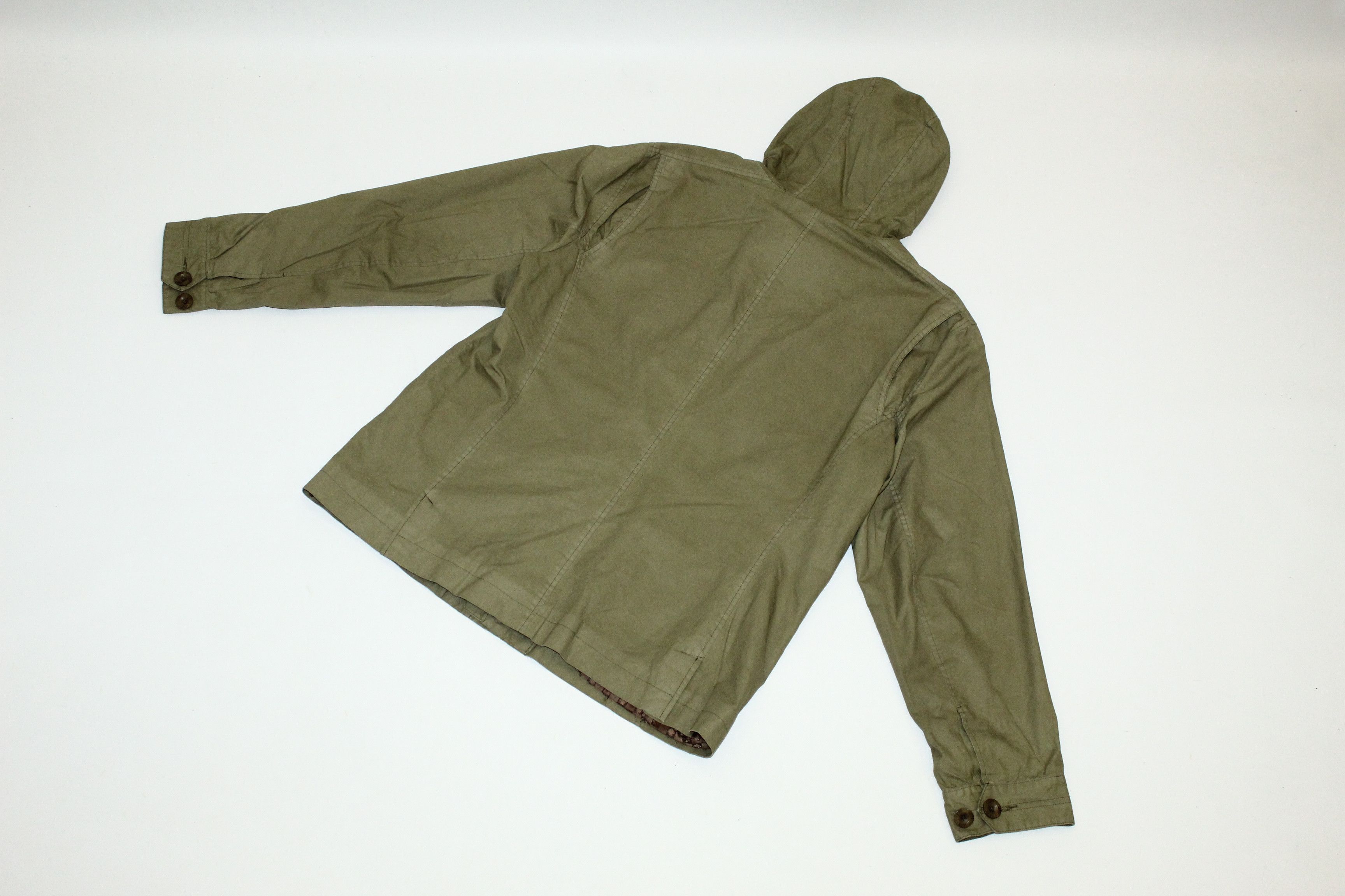 Ugg VTG🔥 UGG Australia Waxed Cotton Hooded Field Jacket Size US XL / EU 56 / 4 - 9 Thumbnail