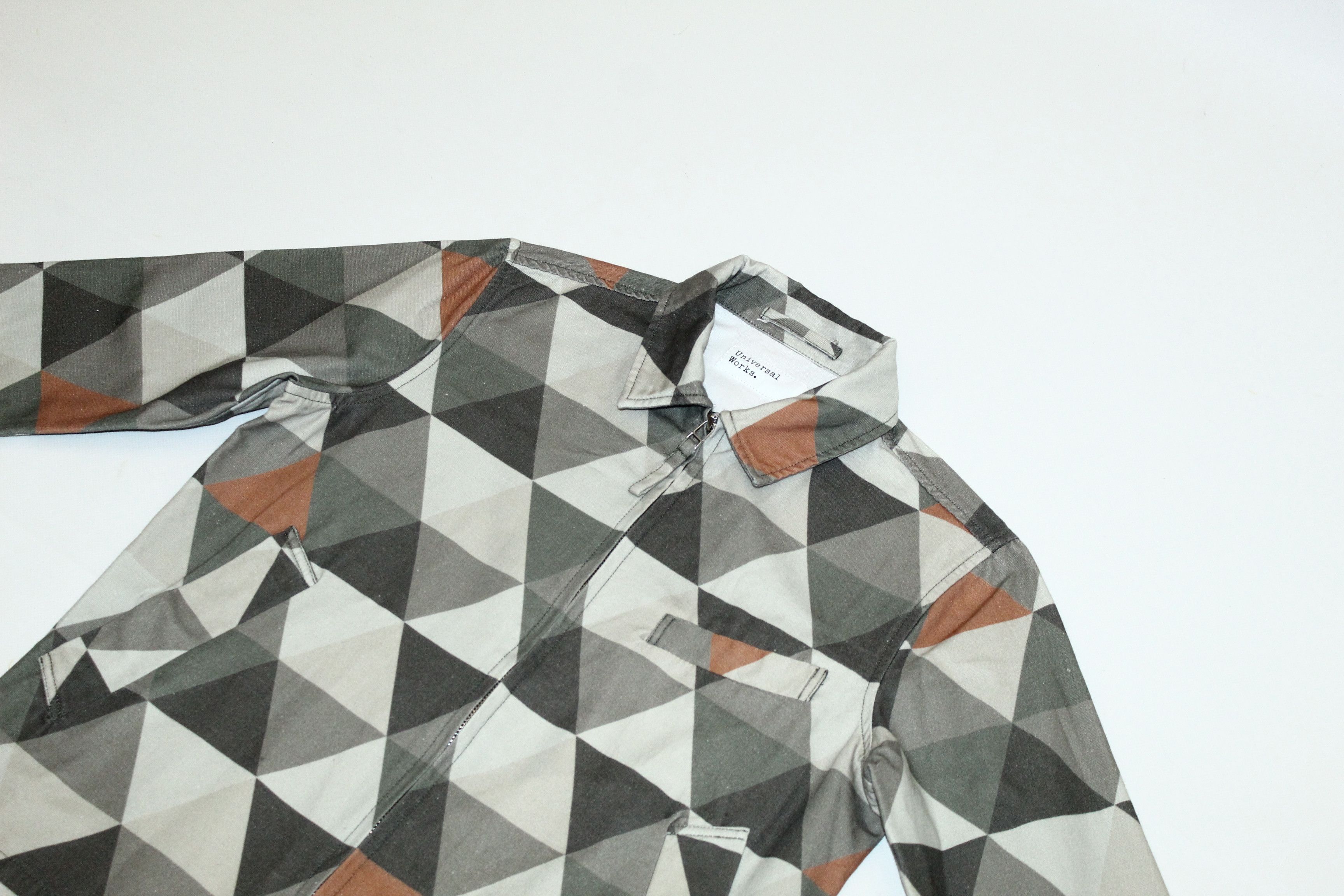 Universal Works Universal Works 3D Geometric Patterns Twill Denim Jacket Size US S / EU 44-46 / 1 - 3 Thumbnail