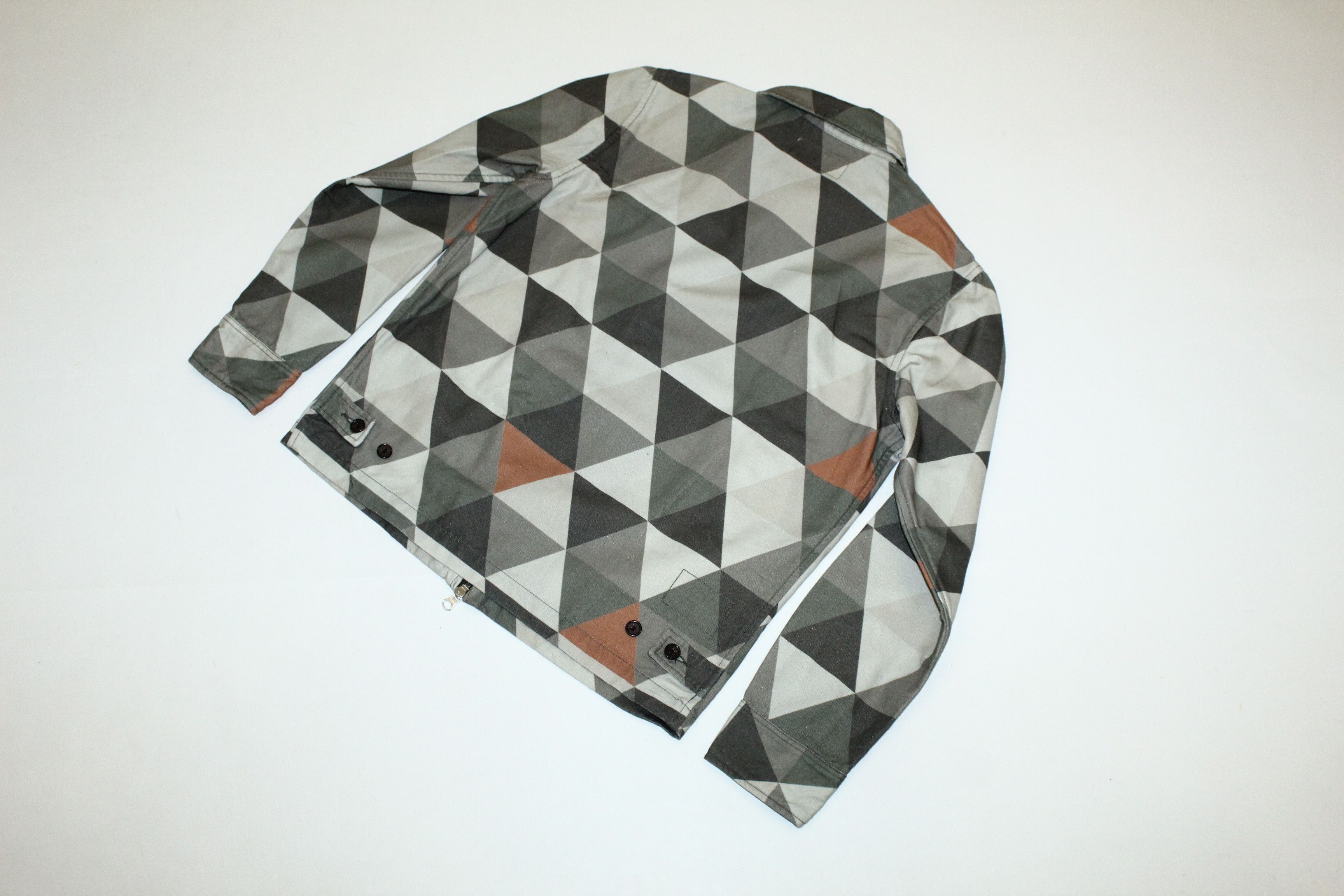 Universal Works Universal Works 3D Geometric Patterns Twill Denim Jacket Size US S / EU 44-46 / 1 - 8 Thumbnail