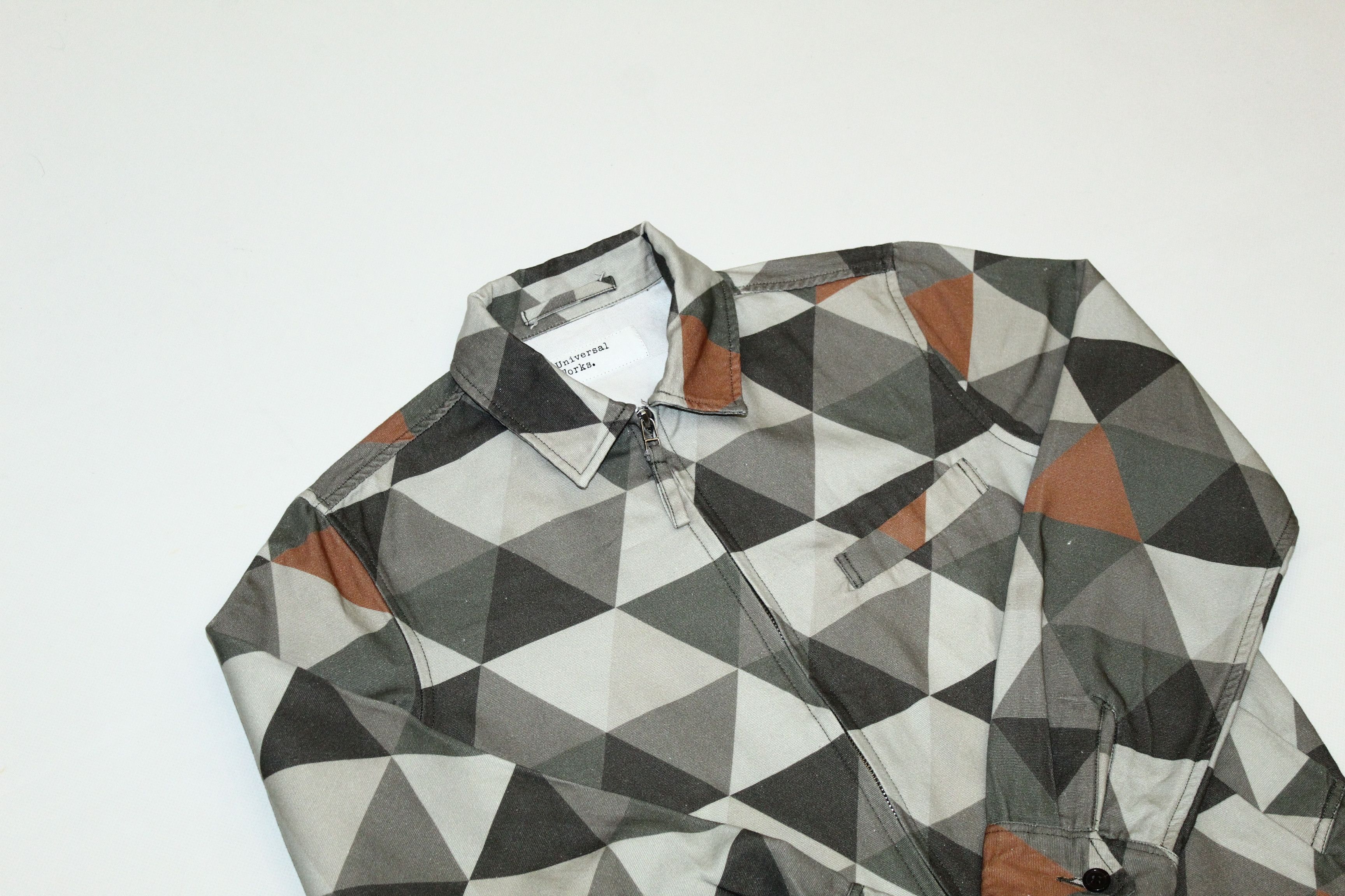 Universal Works Universal Works 3D Geometric Patterns Twill Denim Jacket Size US S / EU 44-46 / 1 - 4 Thumbnail