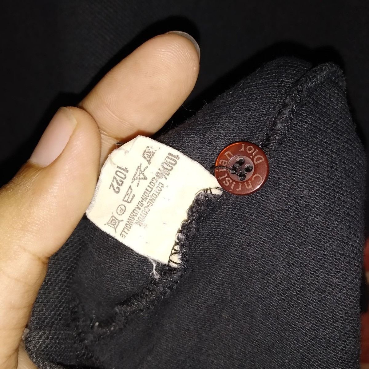 Christian Dior Monsieur Vintage Christian Dior Monsieur Small Logo Polo Shirt Size US M / EU 48-50 / 2 - 4 Thumbnail