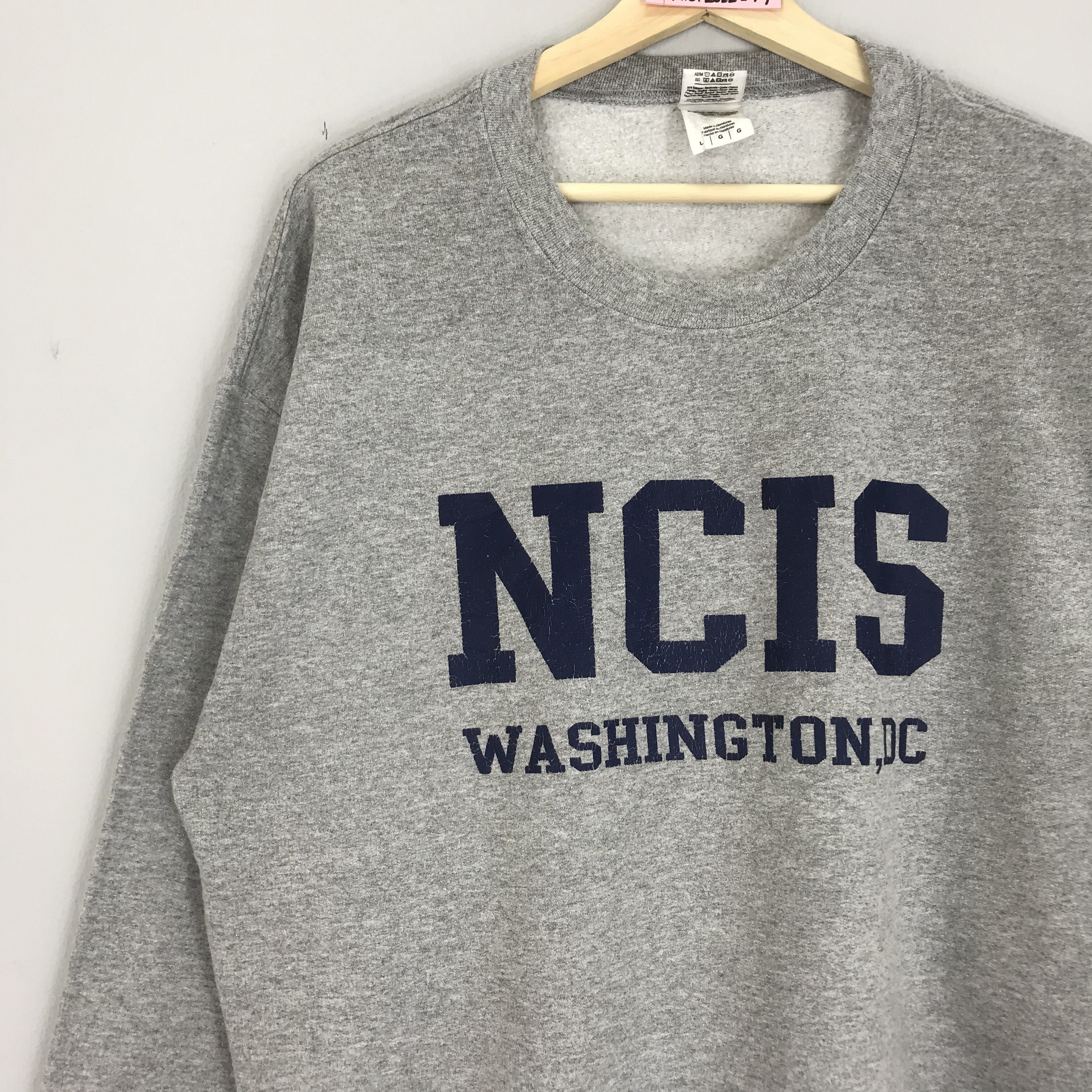 Vintage Naval Criminal Investigative Service NCIS Washington Dc Size US L / EU 52-54 / 3 - 3 Thumbnail