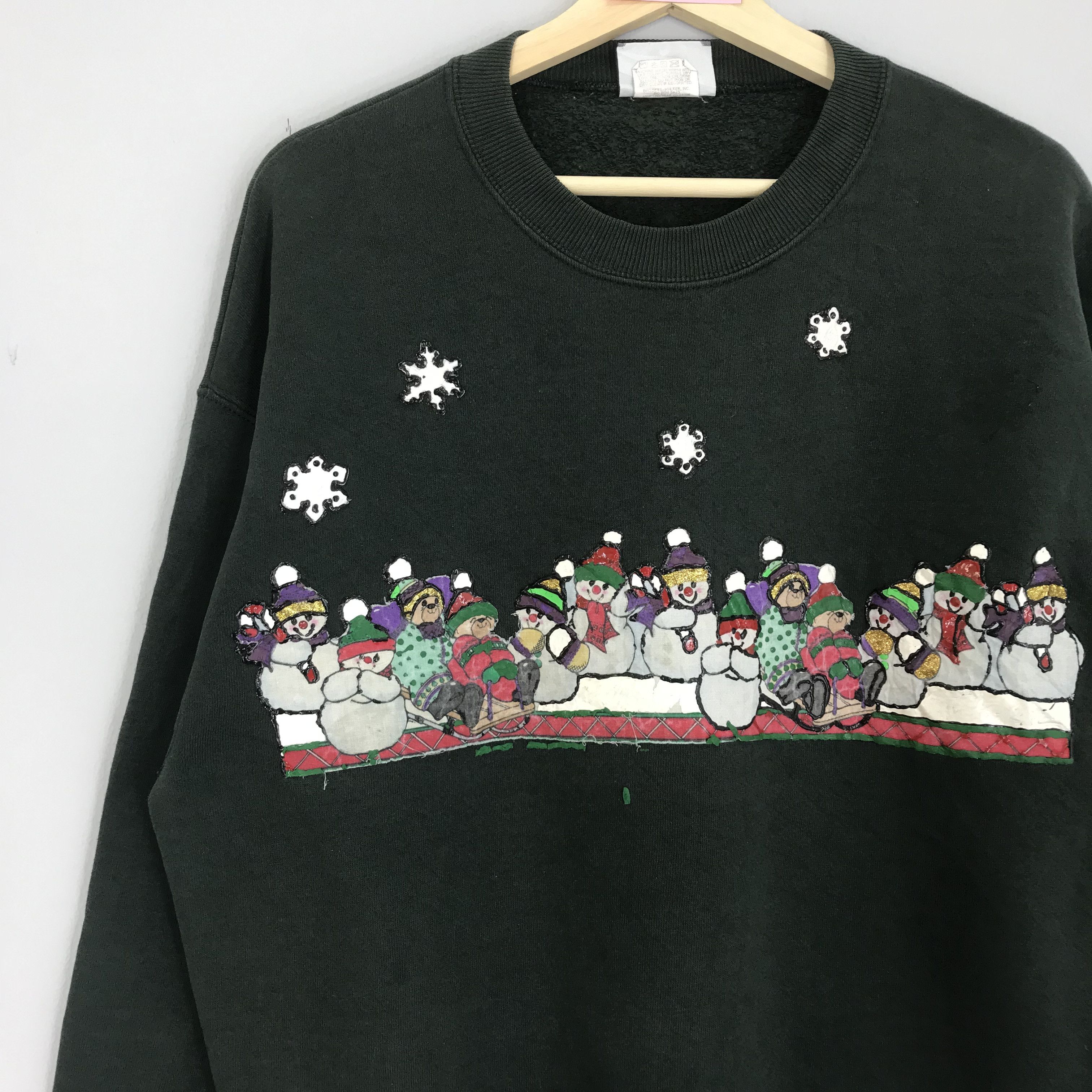 Lee Lee Graphic Sweatshirts Pullover Snow Style Size US L / EU 52-54 / 3 - 3 Thumbnail