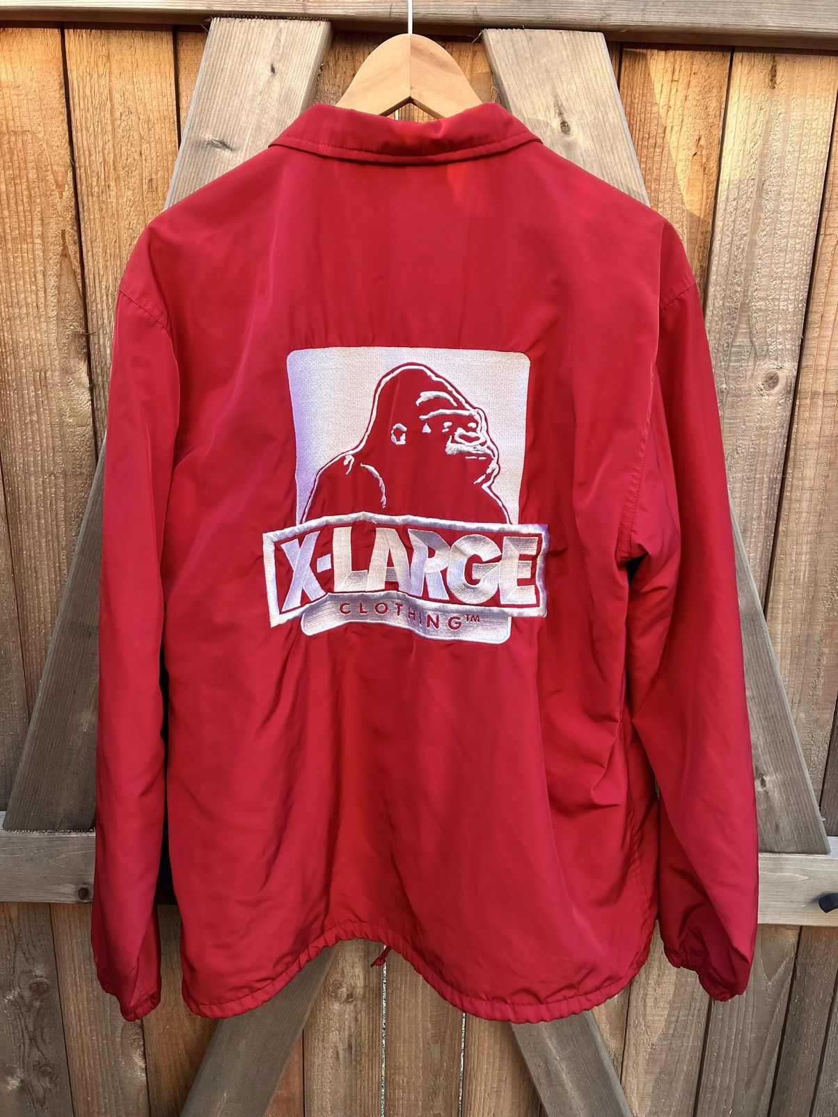 X Large XLarge Clothing Embroidery OG Coaches Jacket | Grailed