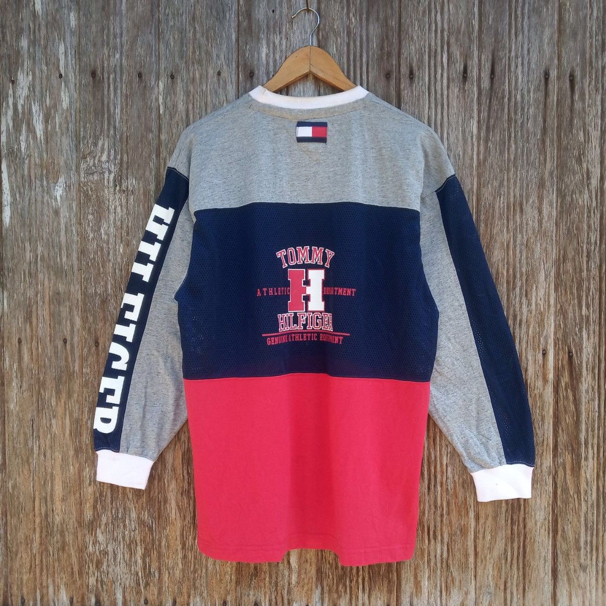 Tommy Hilfiger Tommy Hilfiger Sports Colourblock Big Logo Tommy Hilfiger Size US M / EU 48-50 / 2 - 2 Thumbnail