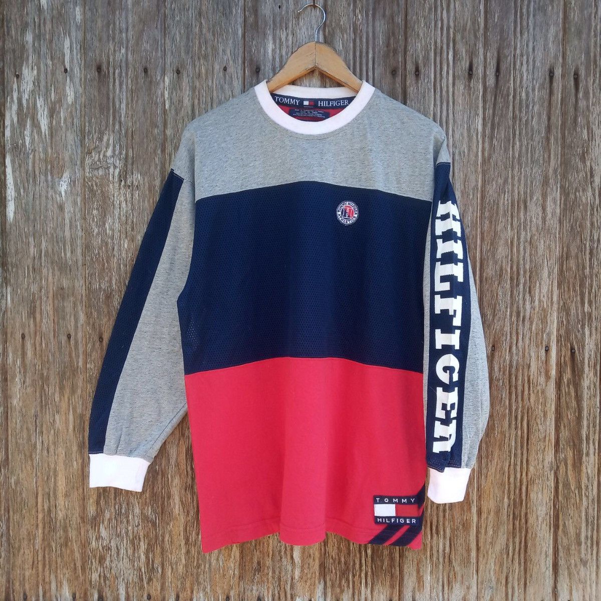 Tommy Hilfiger Tommy Hilfiger Sports Colourblock Big Logo Tommy Hilfiger Size US M / EU 48-50 / 2 - 3 Thumbnail