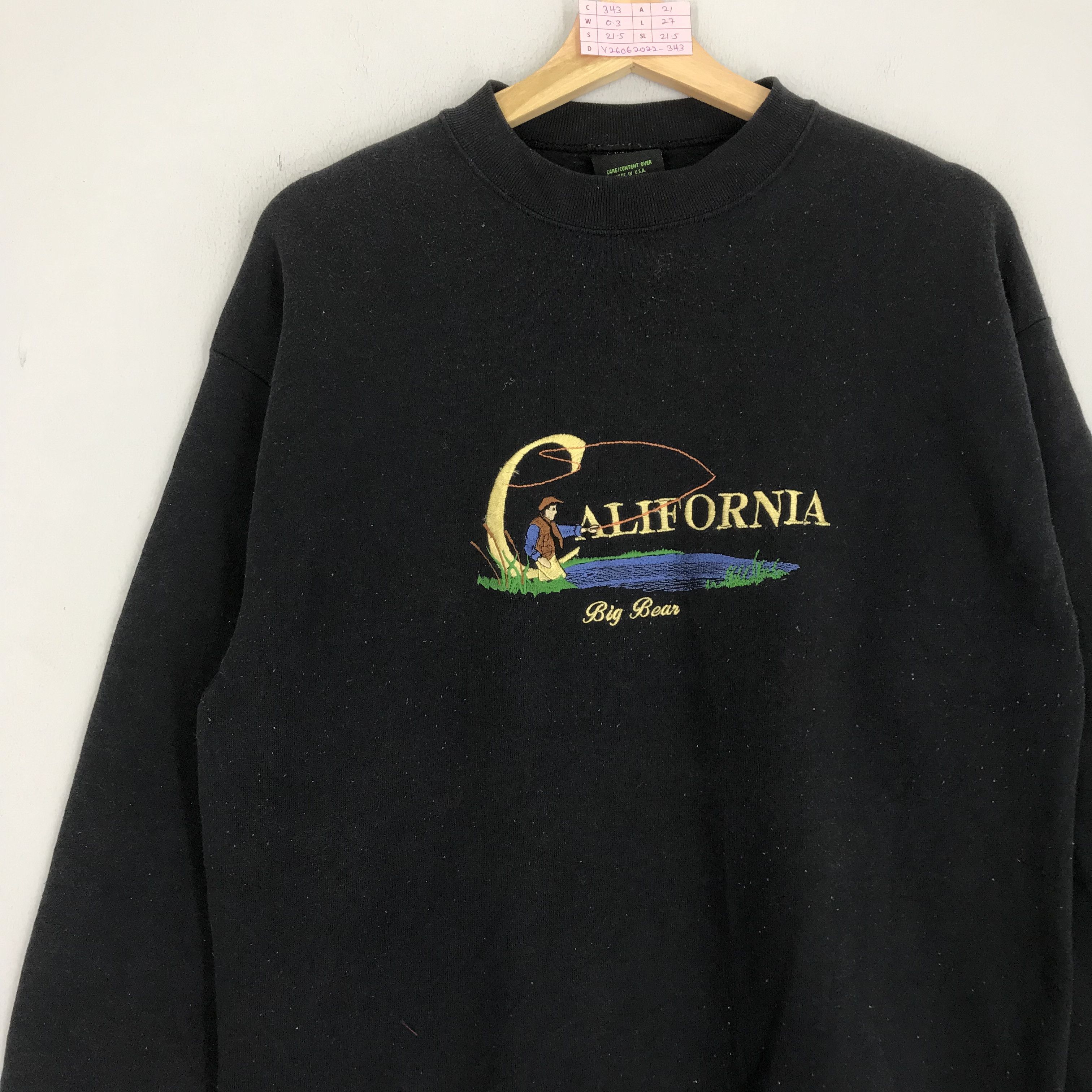 Vintage Vintage 90s California Big Bear Fishing California City Size US M / EU 48-50 / 2 - 3 Thumbnail