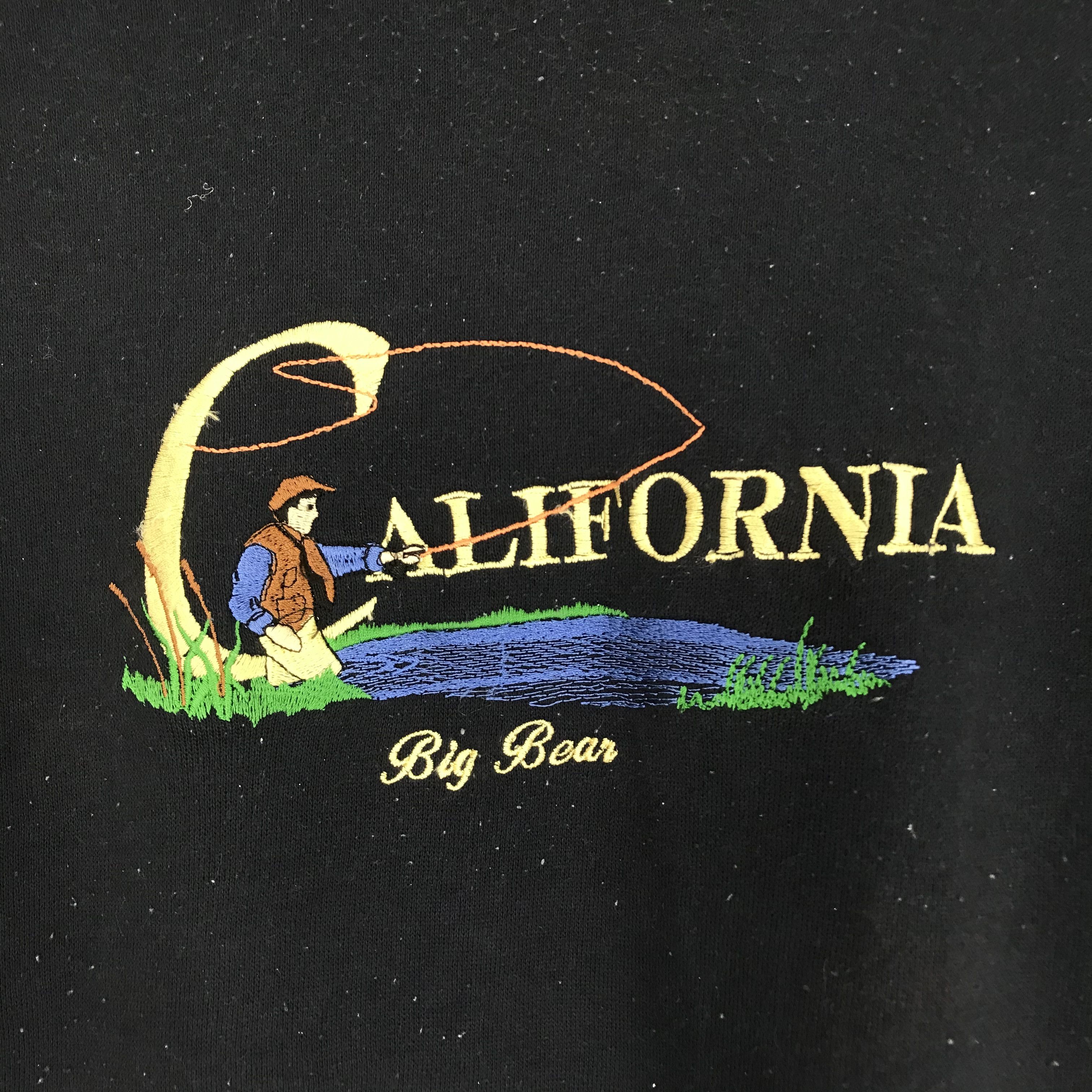 Vintage Vintage 90s California Big Bear Fishing California City Size US M / EU 48-50 / 2 - 4 Thumbnail