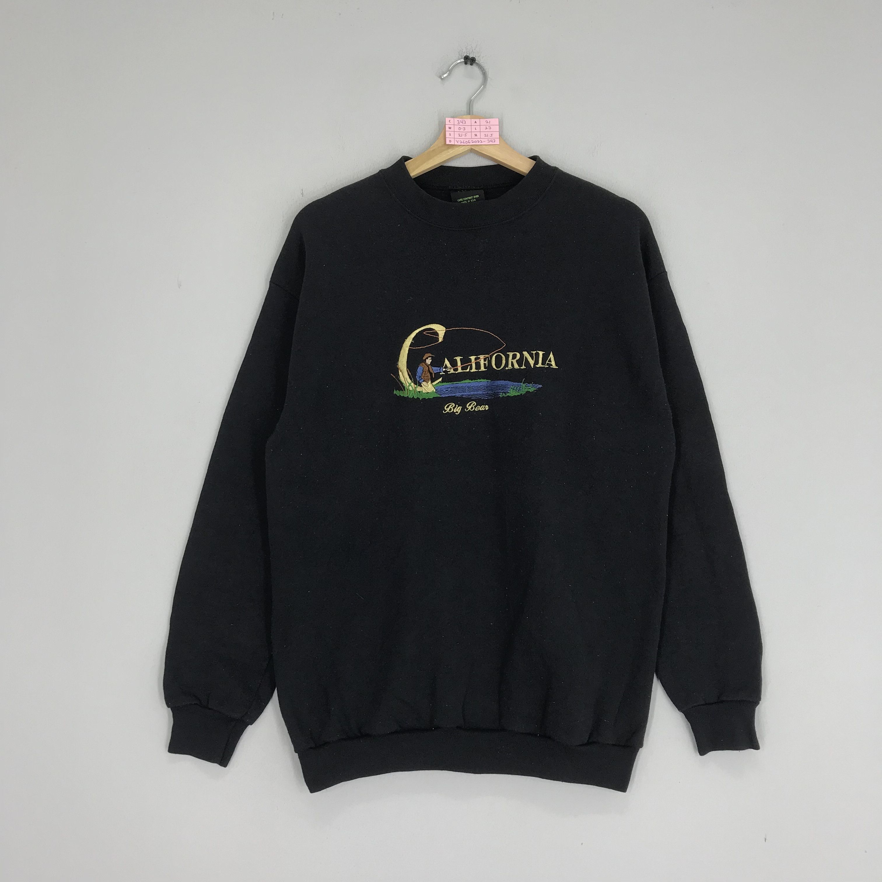 Vintage Vintage 90s California Big Bear Fishing California City Size US M / EU 48-50 / 2 - 1 Thumbnail