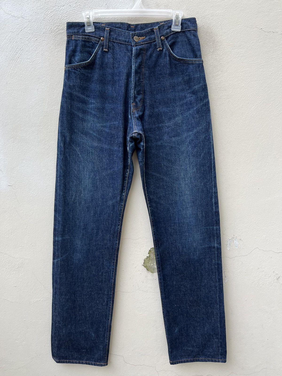 Vintage VTG 50s Wrangler Blue Bell Denim Repro in 90s Selvedge Jeans ...