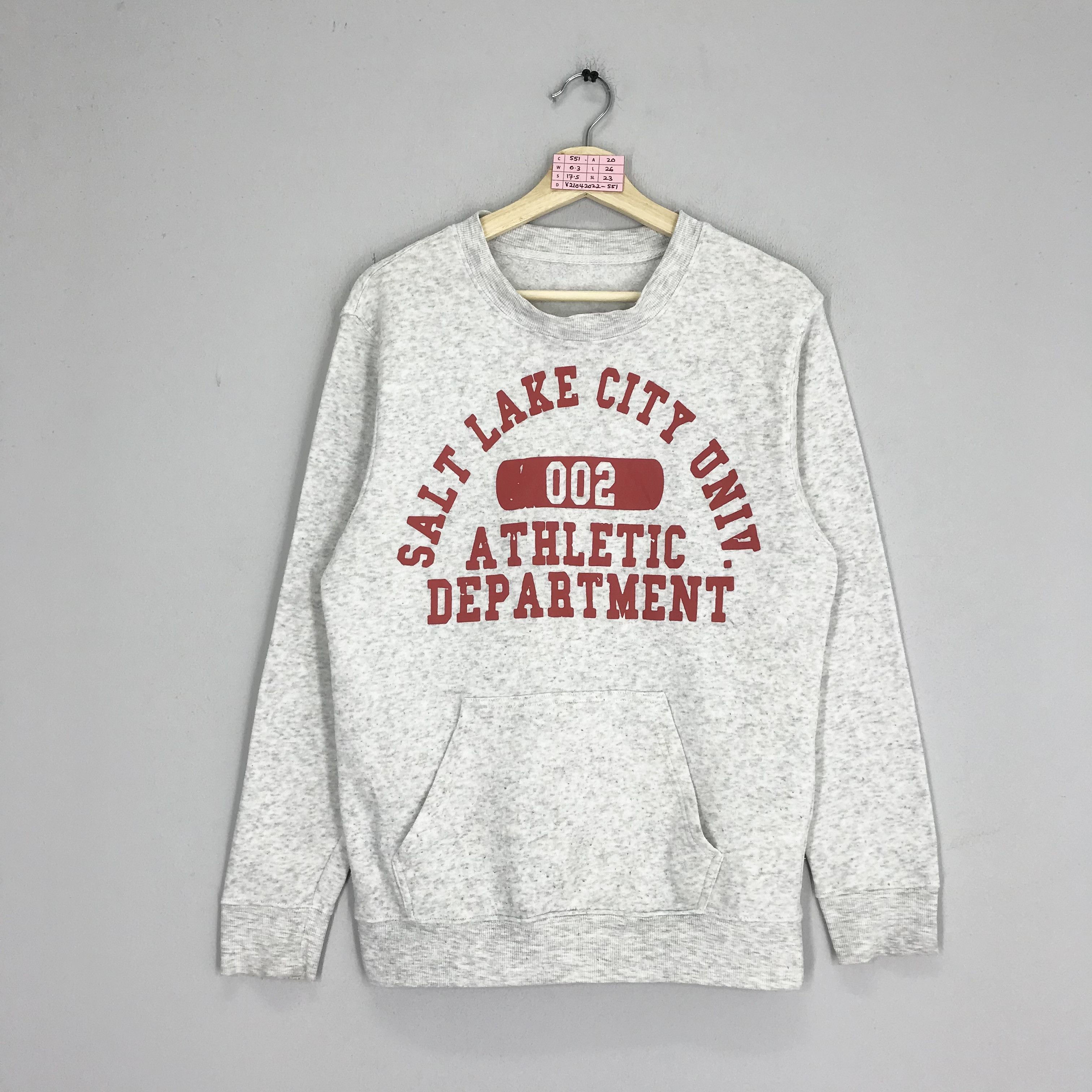 Vintage Vintage Salt Lake City University Sweater Gray Crewneck Size US S / EU 44-46 / 1 - 1 Thumbnail