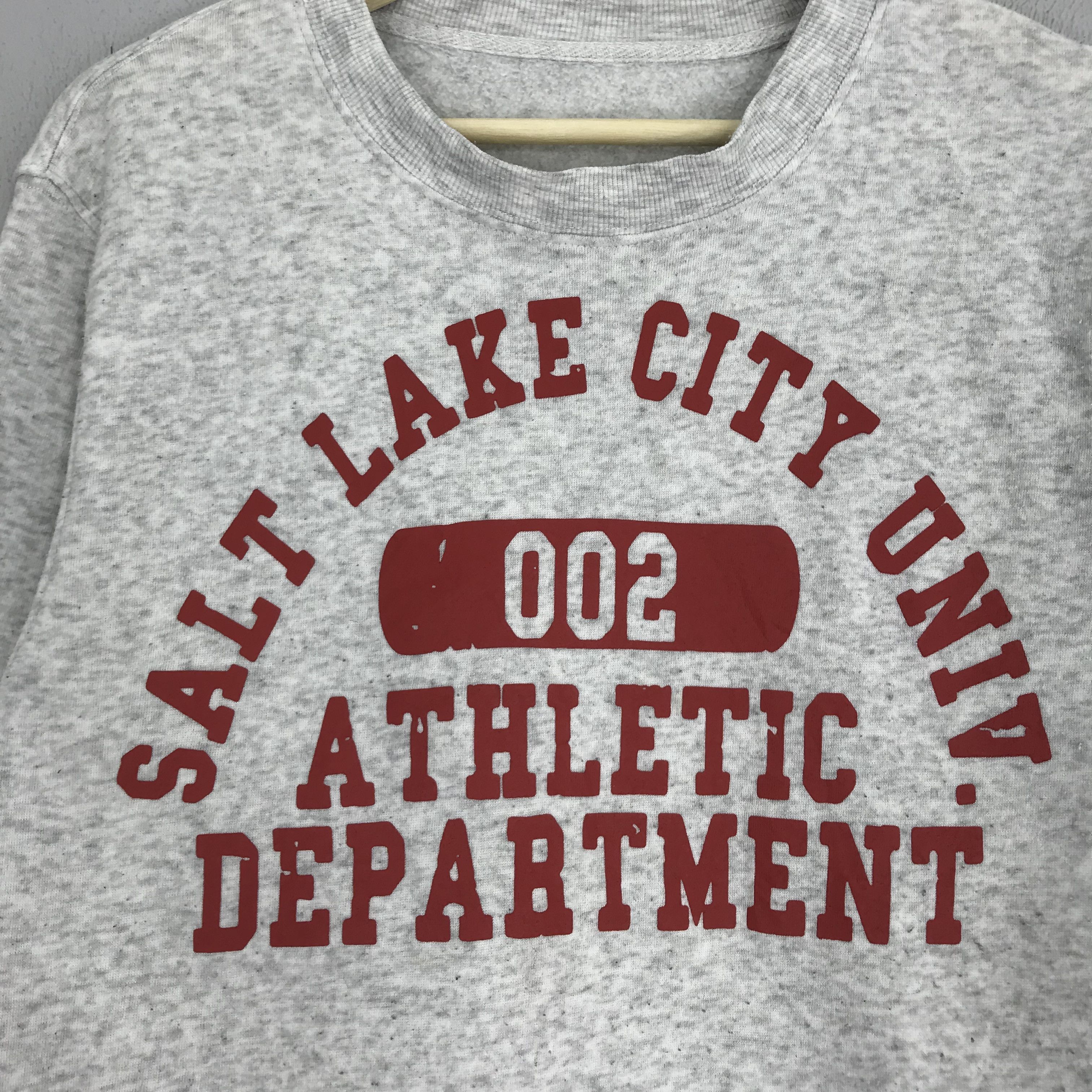 Vintage Vintage Salt Lake City University Sweater Gray Crewneck Size US S / EU 44-46 / 1 - 4 Thumbnail