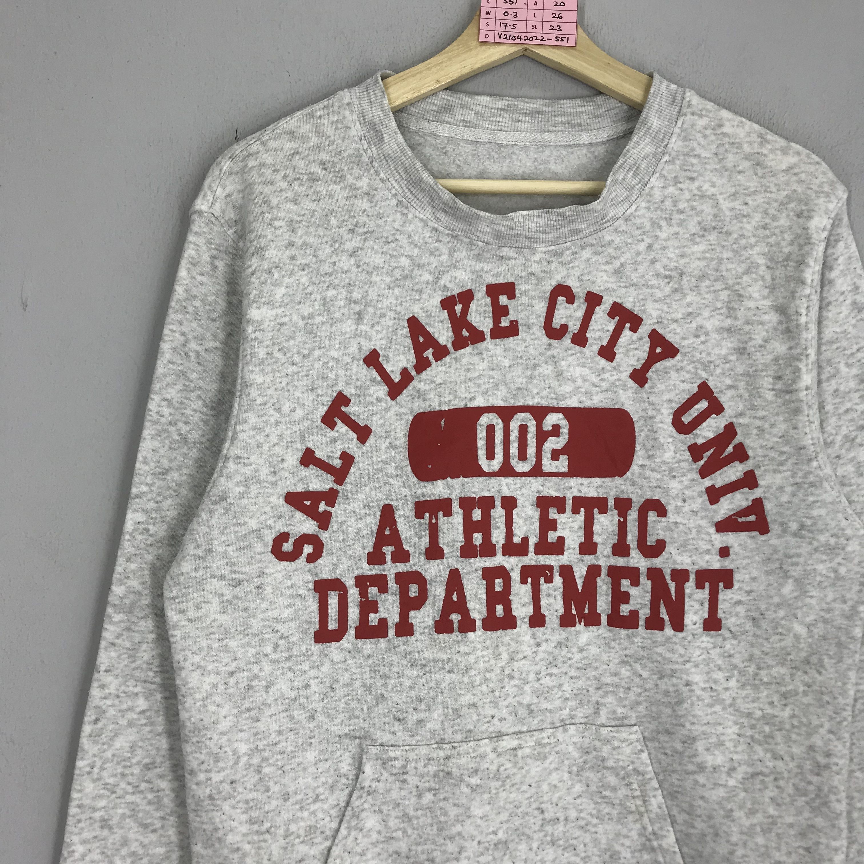 Vintage Vintage Salt Lake City University Sweater Gray Crewneck Size US S / EU 44-46 / 1 - 3 Thumbnail