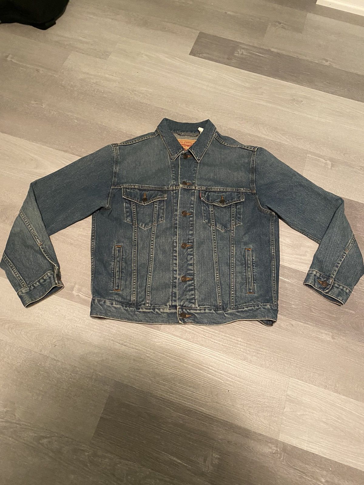 image of Levis x Levis Made Crafted Men’S Levi’S Denim Jacket, Men's (Size Large)