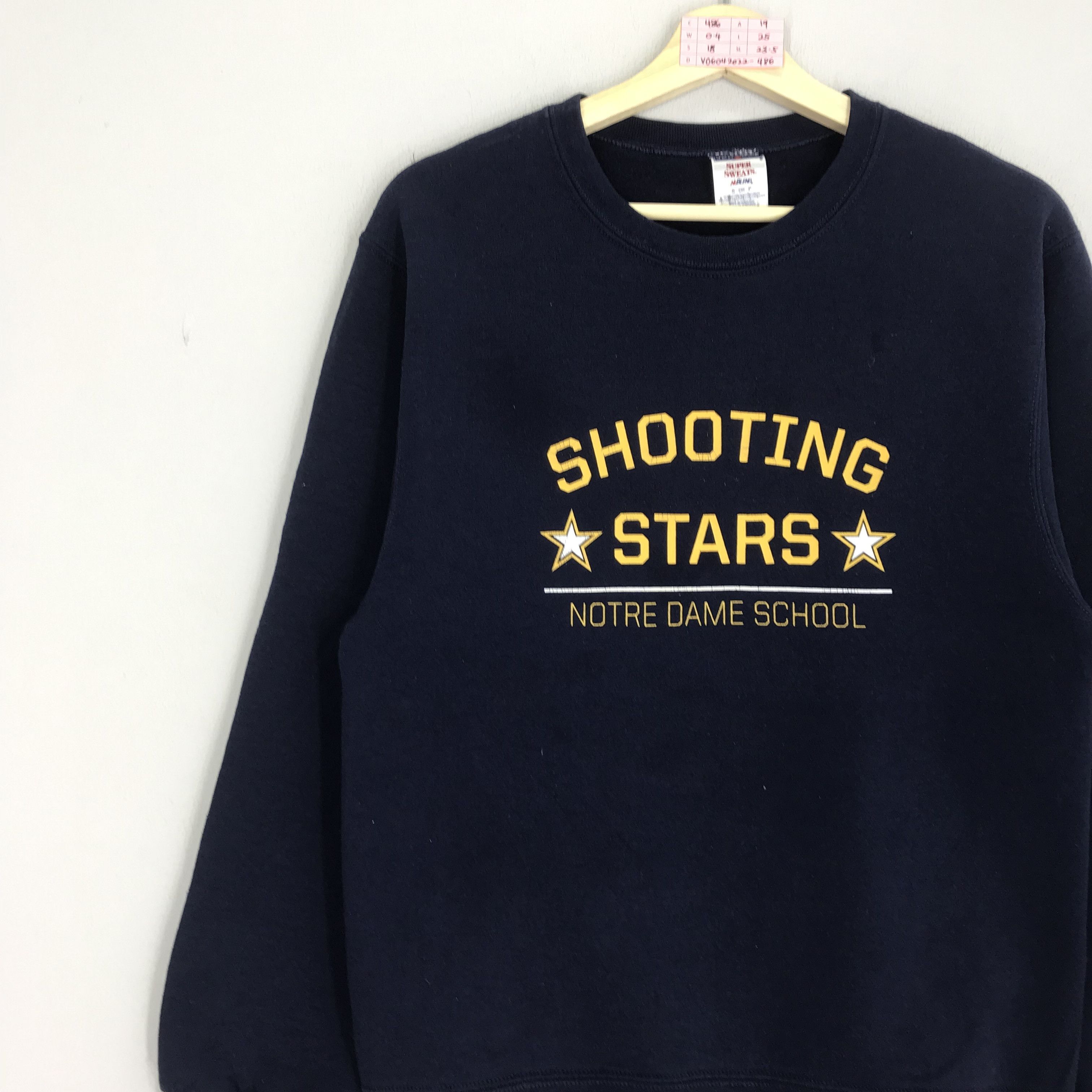 Vintage 90s Notre Dame School Sweatshirt Notre Dame University Size US S / EU 44-46 / 1 - 3 Thumbnail