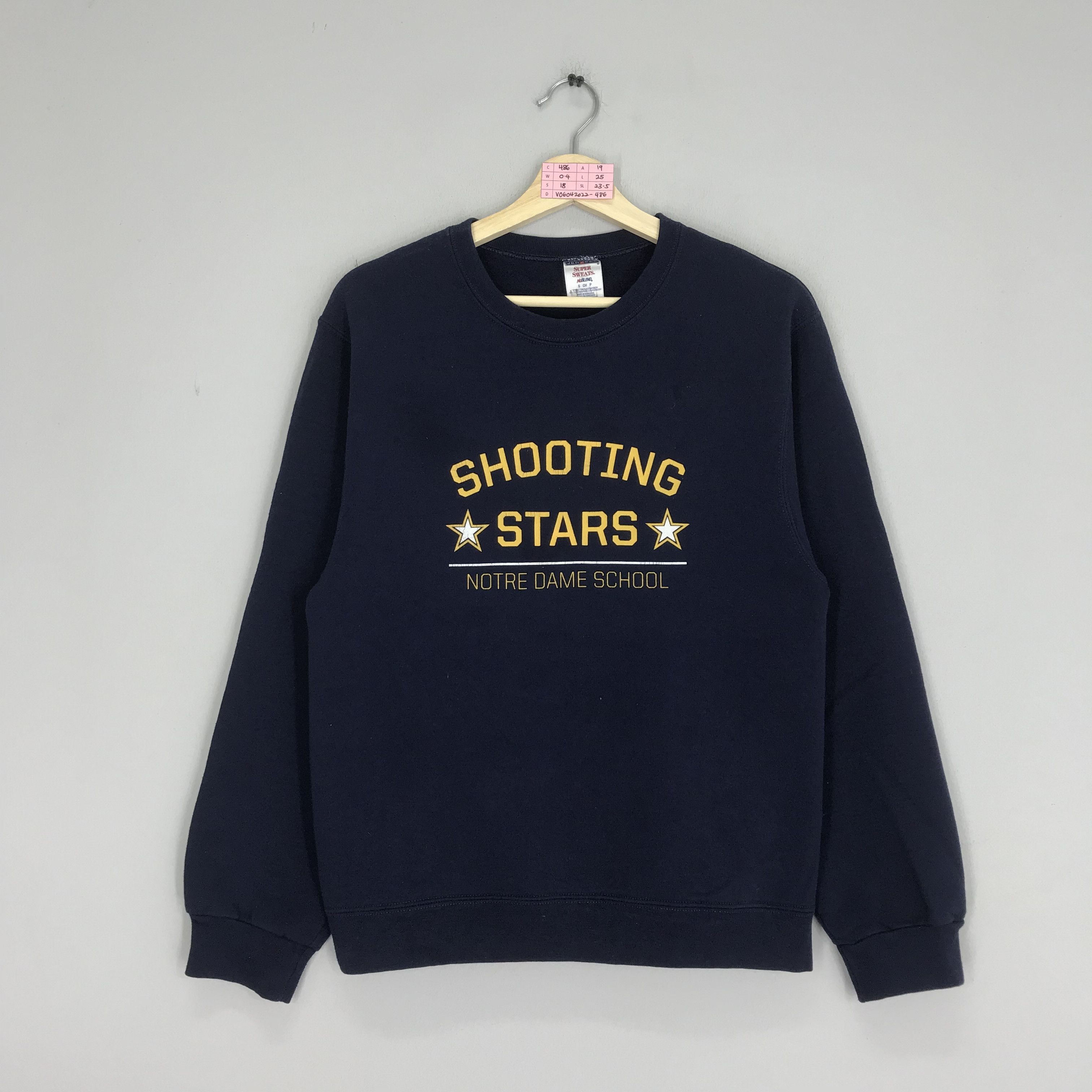 Vintage 90s Notre Dame School Sweatshirt Notre Dame University Size US S / EU 44-46 / 1 - 1 Thumbnail