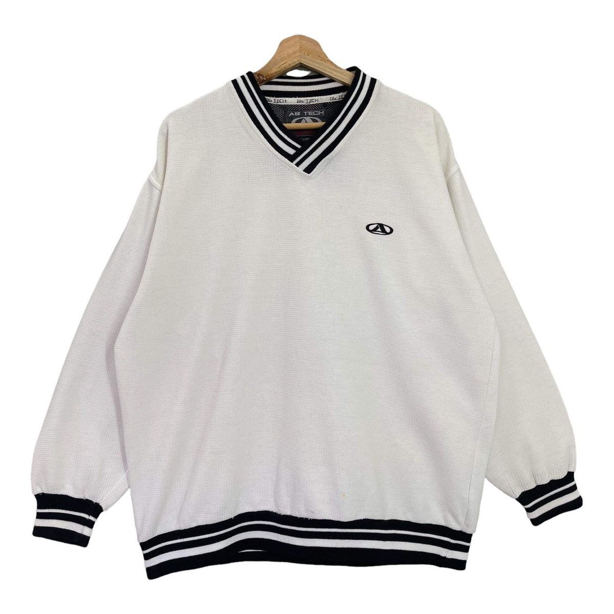 Vintage Vintage Ab-Tech Small Logo Embroidered Pullover Crewneck Size US L / EU 52-54 / 3 - 1 Thumbnail