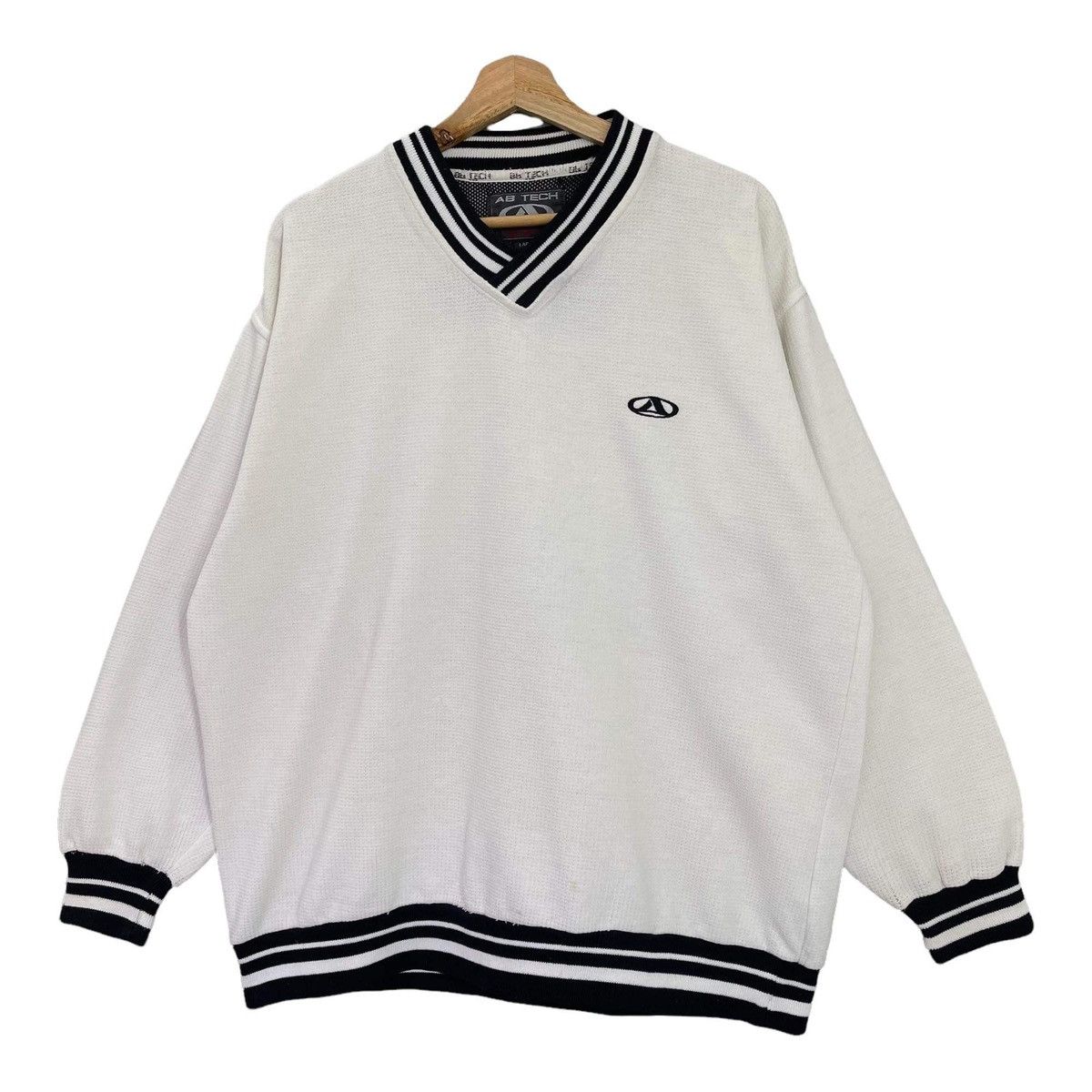 Vintage Vintage Ab-Tech Small Logo Embroidered Pullover Crewneck Size US L / EU 52-54 / 3 - 3 Thumbnail